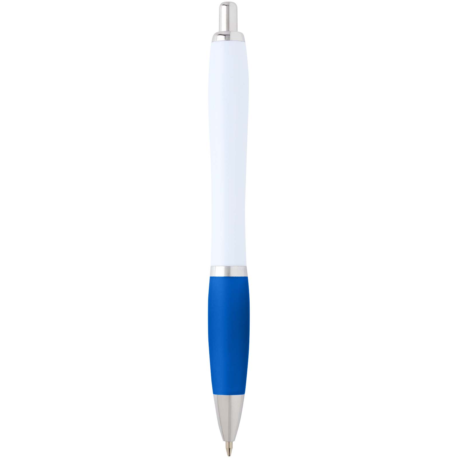 Bolígrafo de plástico reciclado Nash (tinta negra)