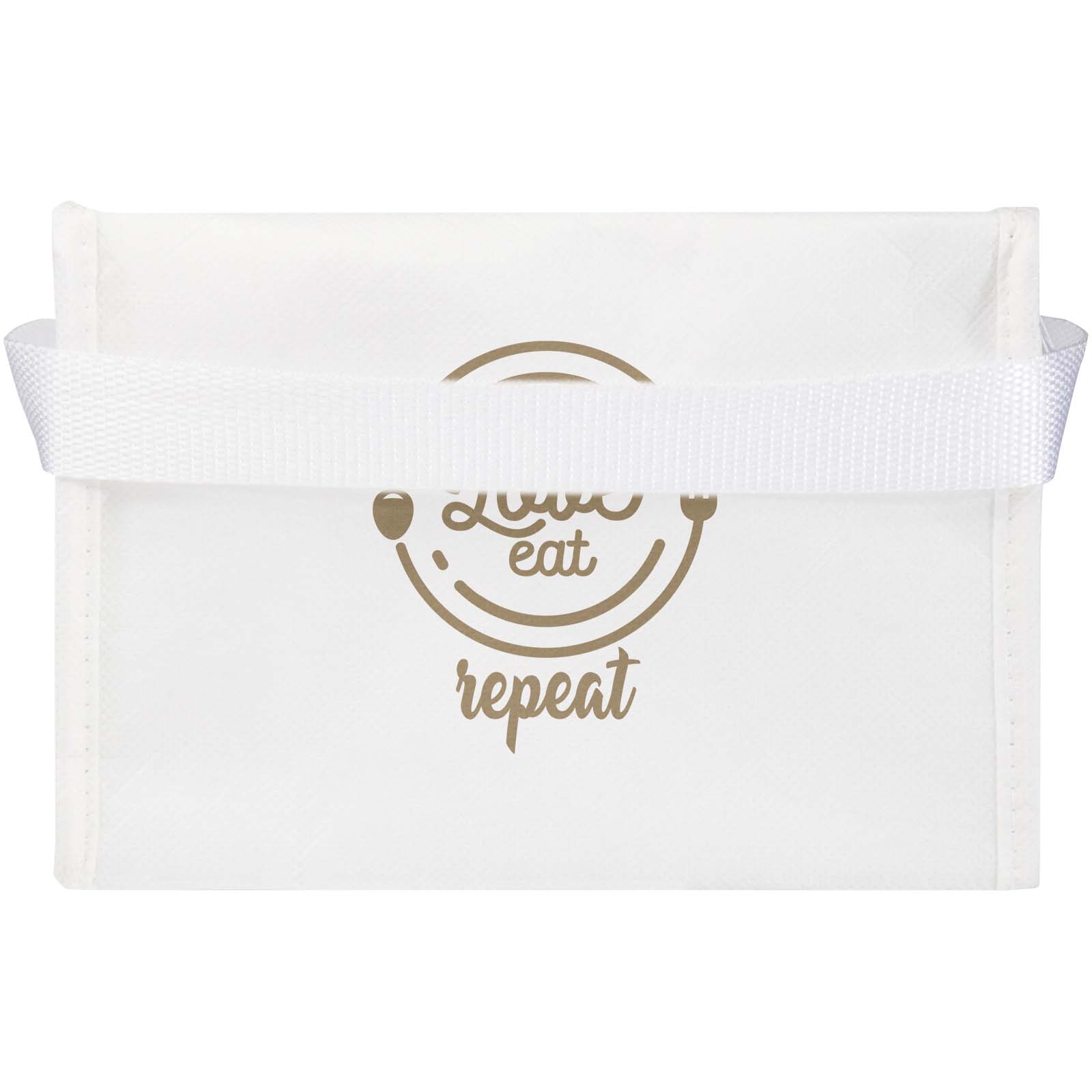 Bolsa isotérmica para 6 latas no tejida de material reciclado GRS de 4 l Spectrum