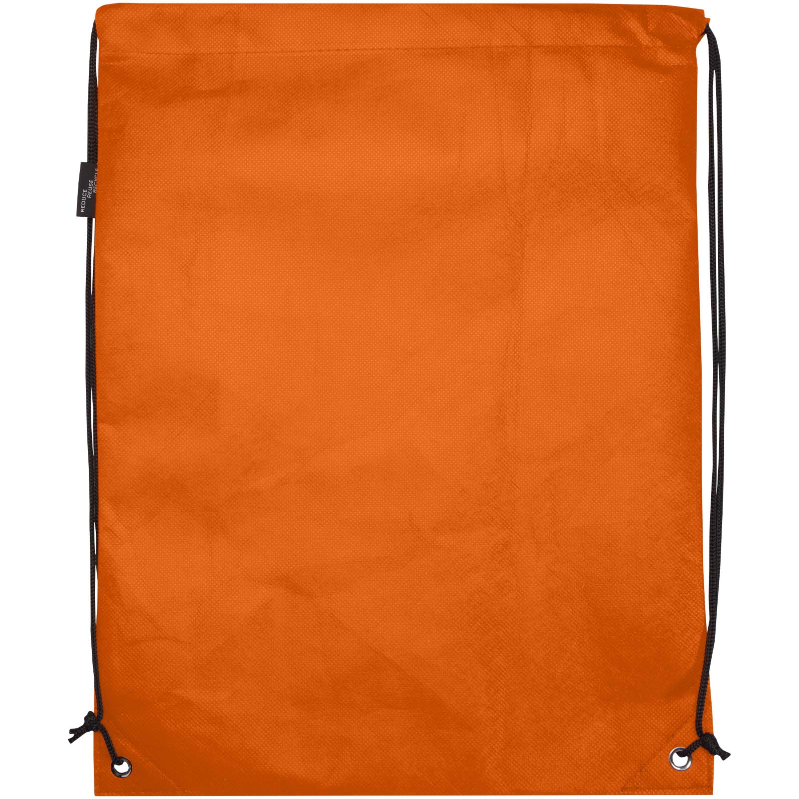 Bolsa de tela sin tejer de material reciclado GRS con cordón de 5 l Evergreen