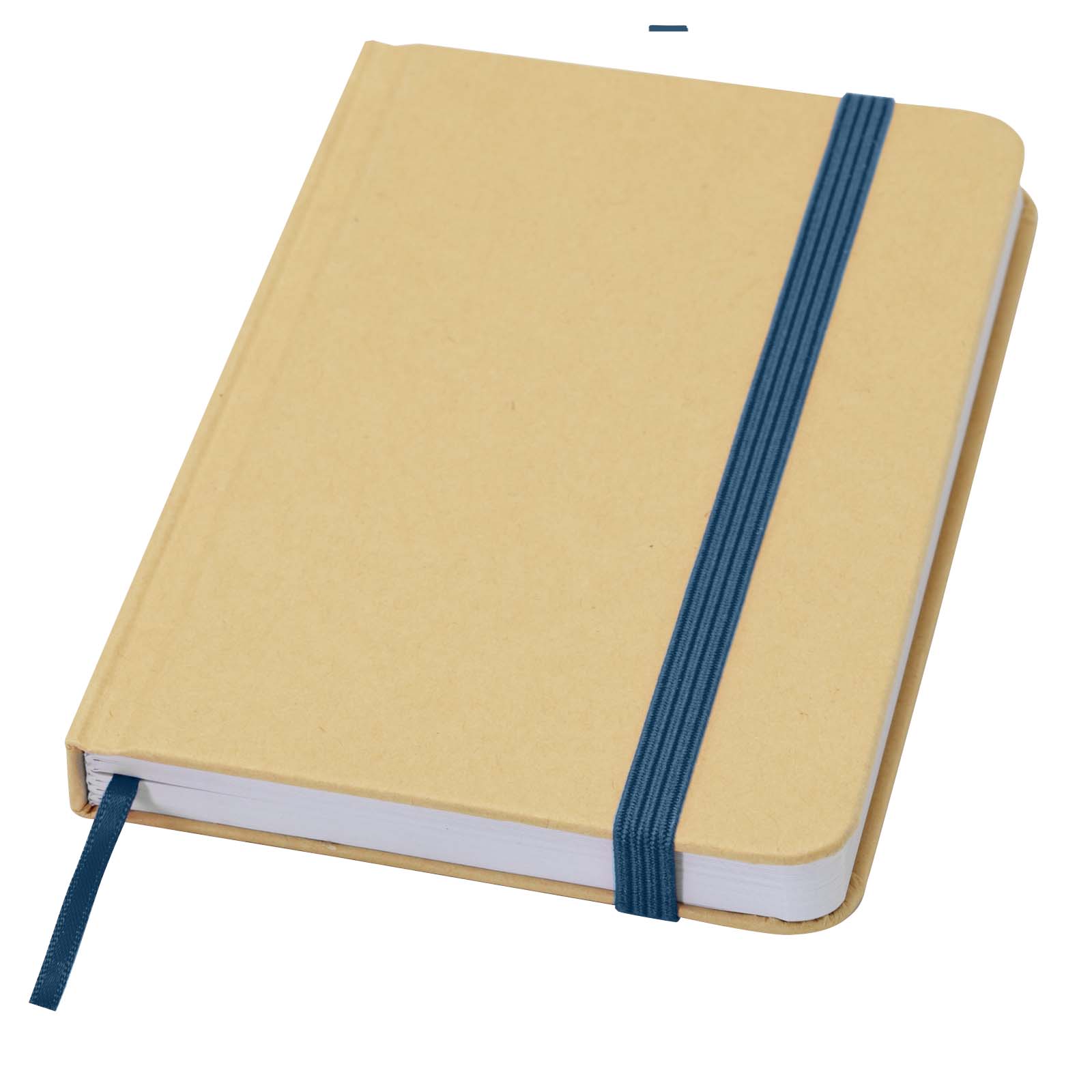Libreta de tapa dura A6 de material reciclado con páginas lisas Reed