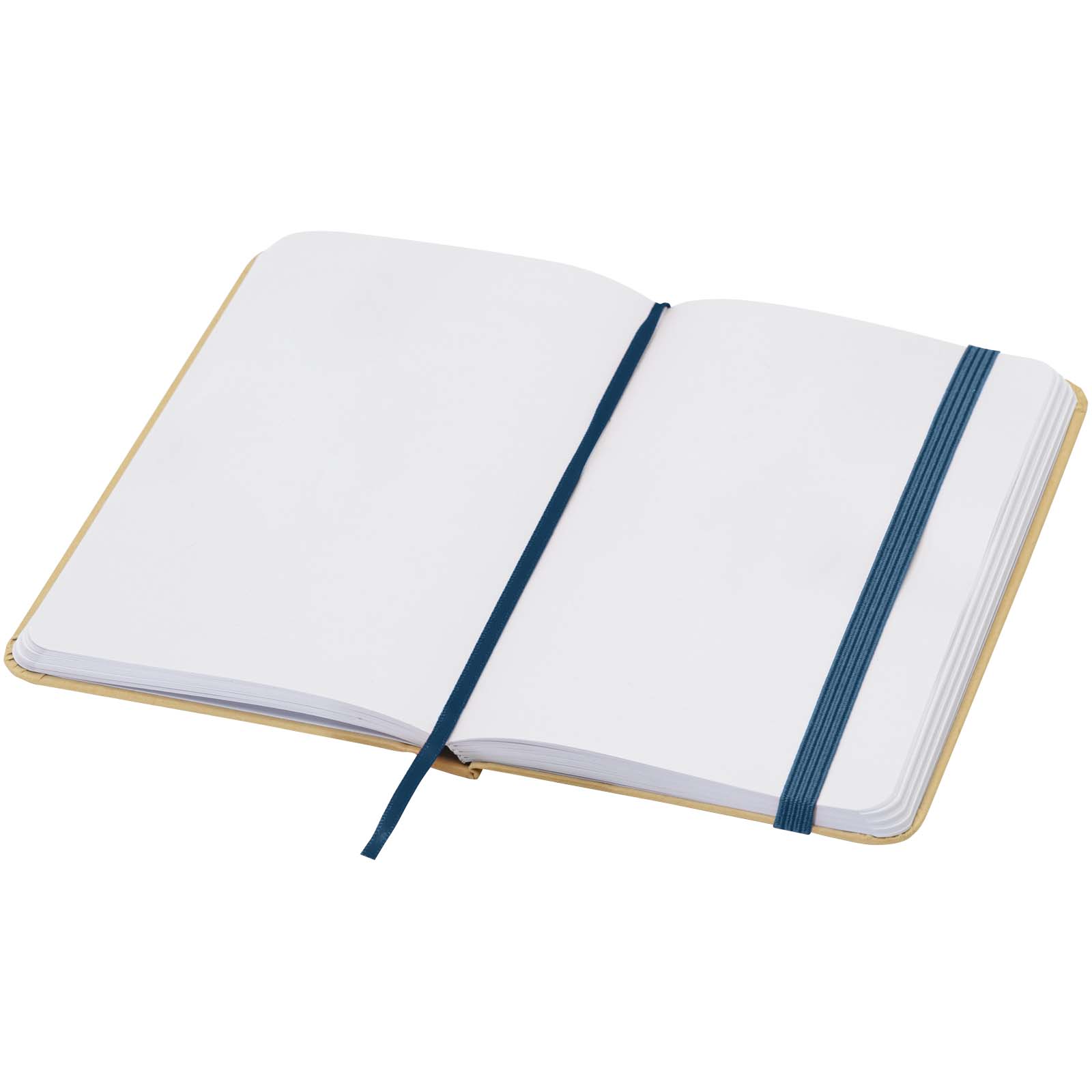 Libreta de tapa dura A6 de material reciclado con páginas lisas Reed