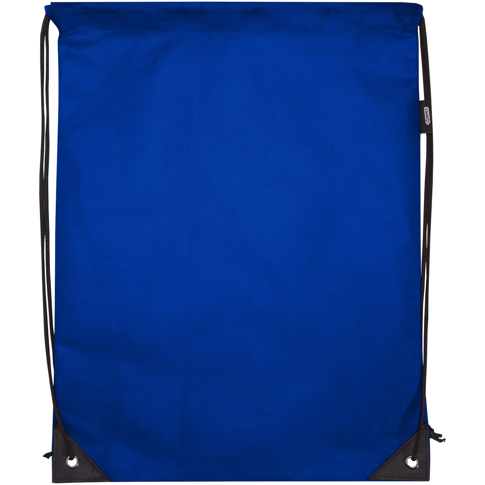 Bolsa de tela sin tejer de material reciclado GRS con cordón de 5 l Evergreen
