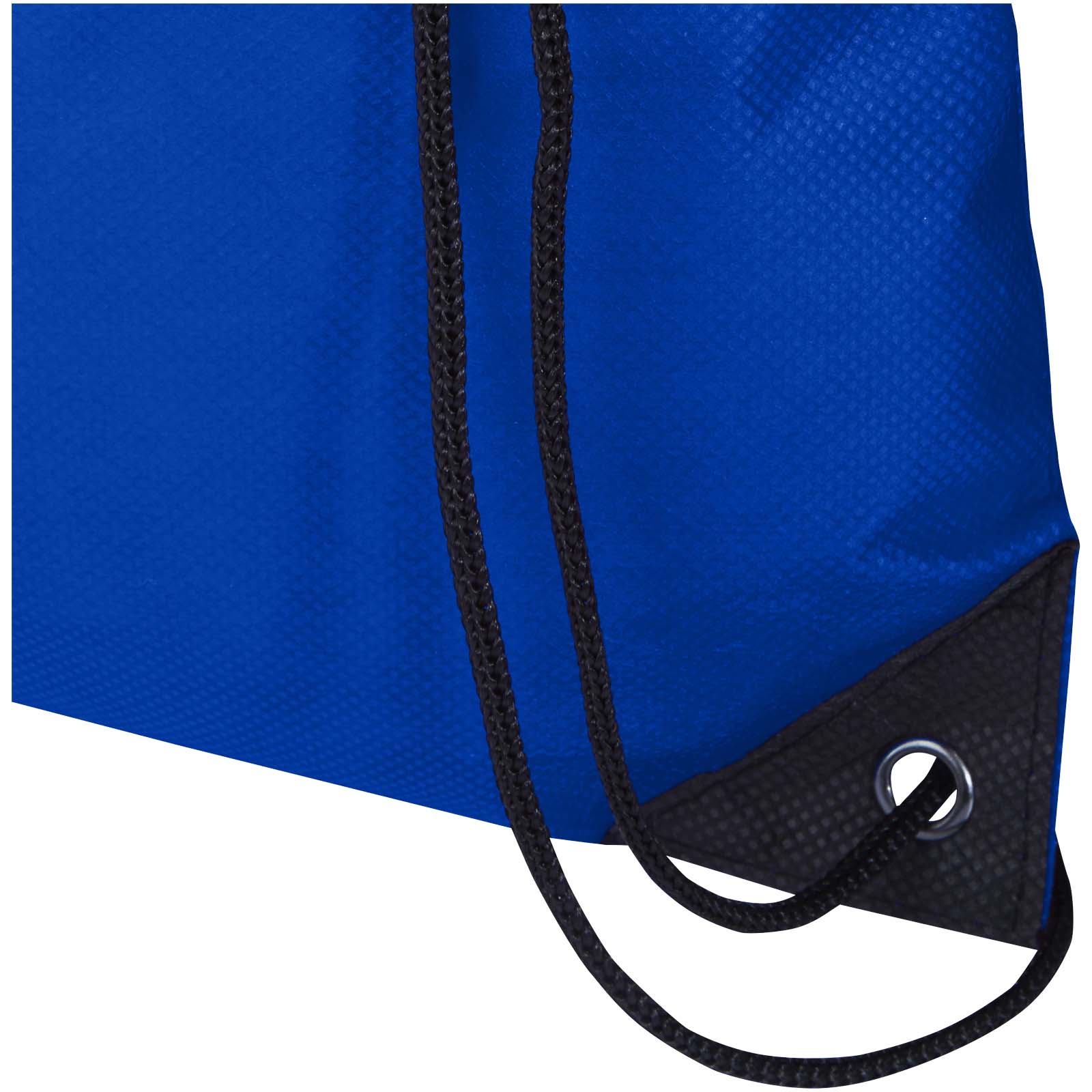 Bolsa de tela sin tejer de material reciclado GRS con cordón de 5 l Evergreen