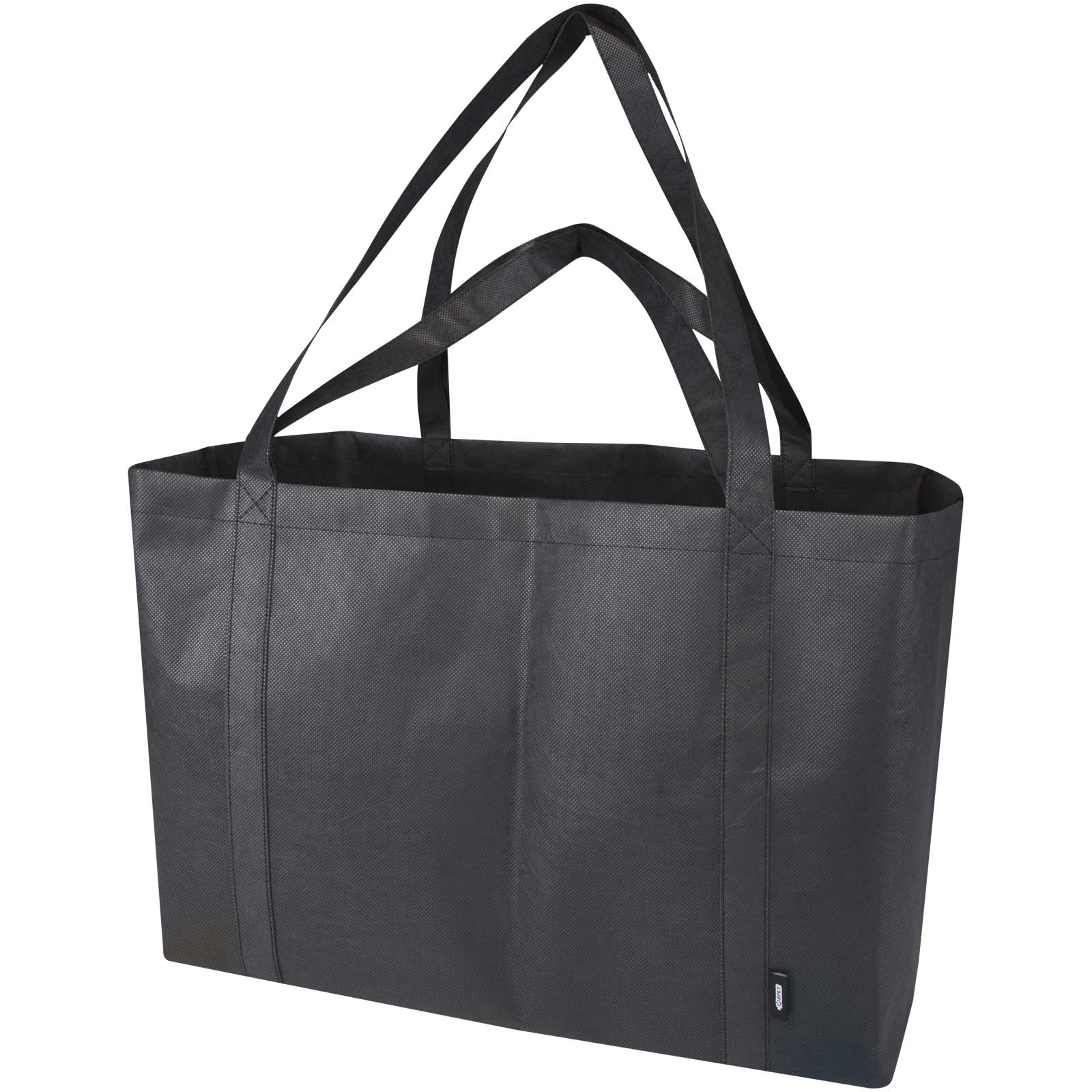 Bolsa Tote no tejida de material reciclado GRS extragrande de 65 l Jumbo