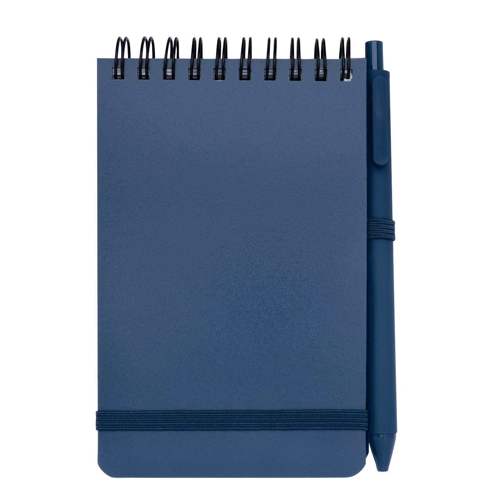 Libreta de tapa dura A6 de plástico procedente del océano con bolígrafo Thalaasa (tinta negra)