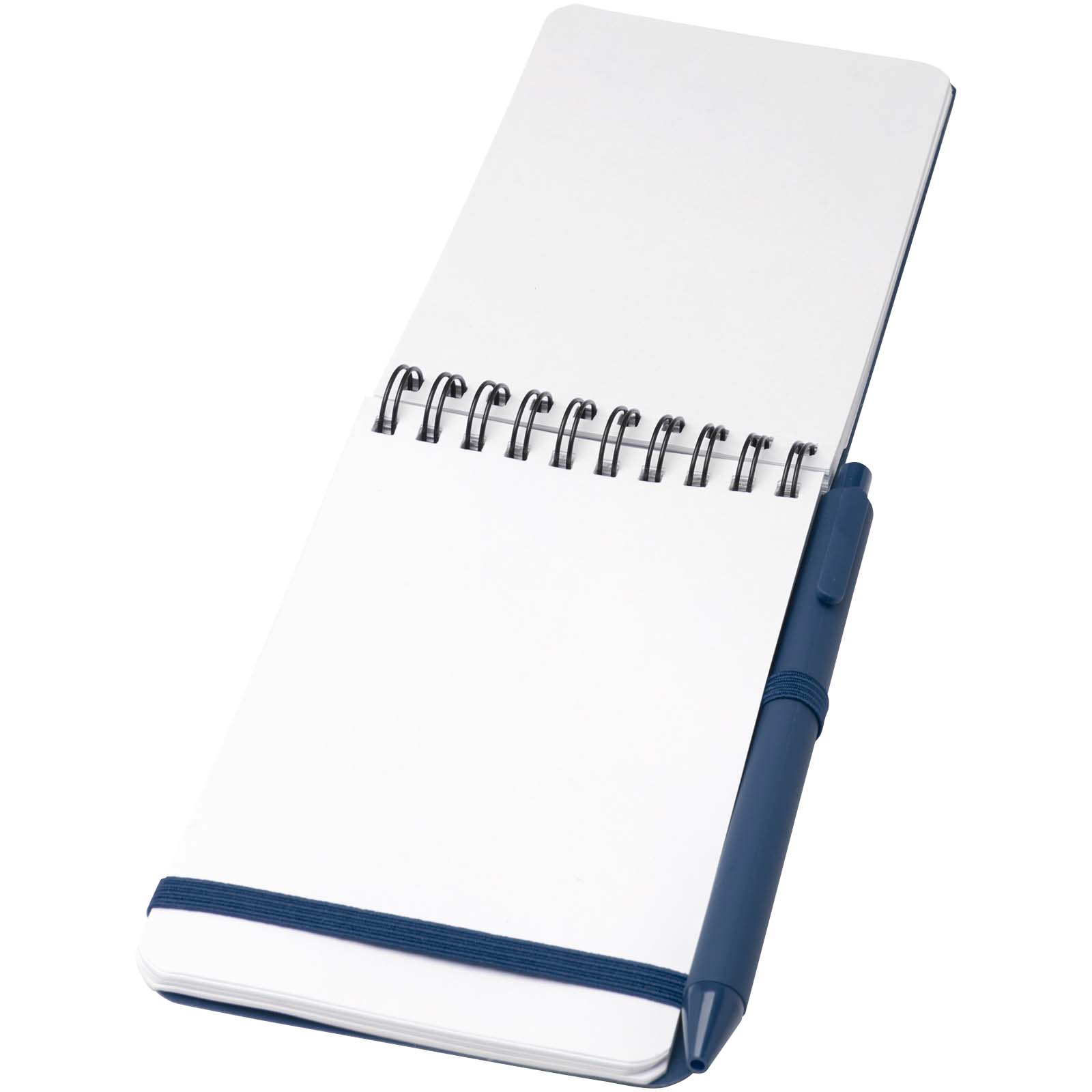 Libreta de tapa dura A6 de plástico procedente del océano con bolígrafo Thalaasa (tinta negra)