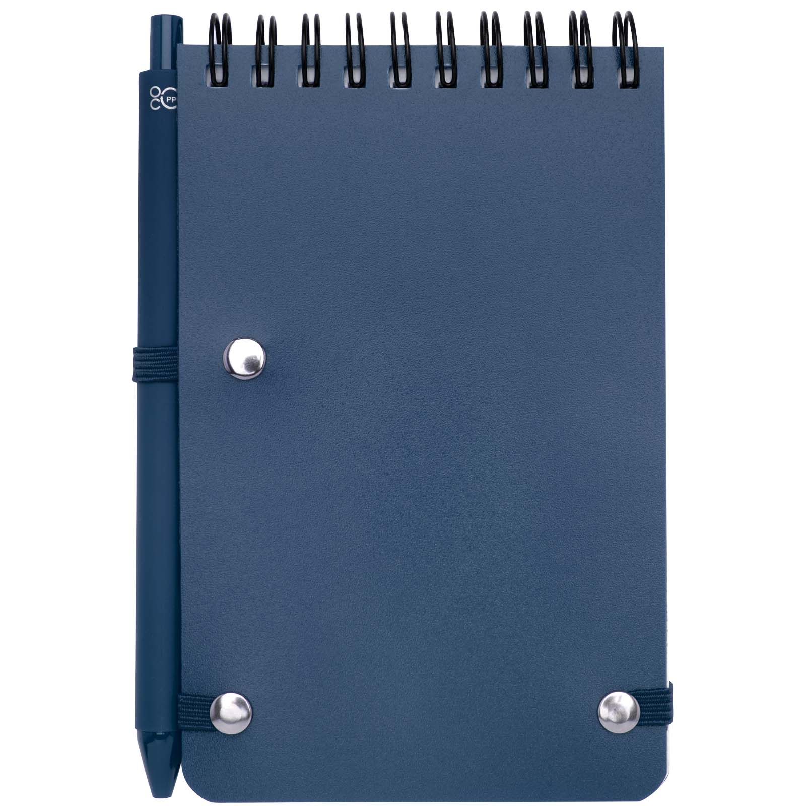 Libreta de tapa dura A6 de plástico procedente del océano con bolígrafo Thalaasa (tinta negra)