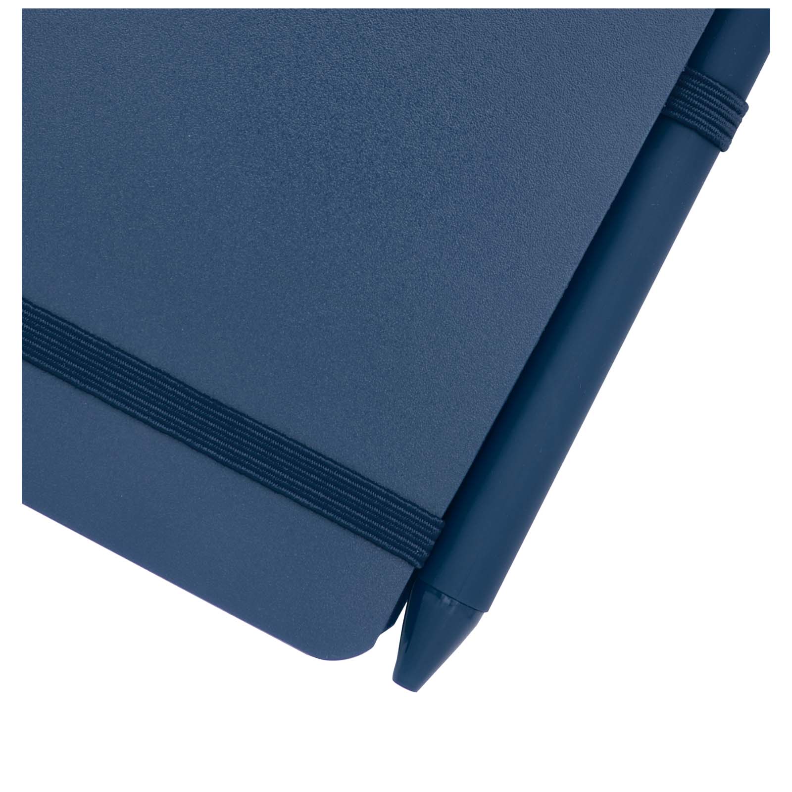 Libreta de tapa dura A6 de plástico procedente del océano con bolígrafo Thalaasa (tinta negra)