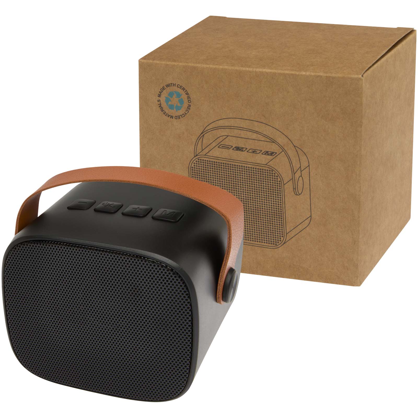 Altavoz inalámbrico de 3 W de plástico reciclado Diya
