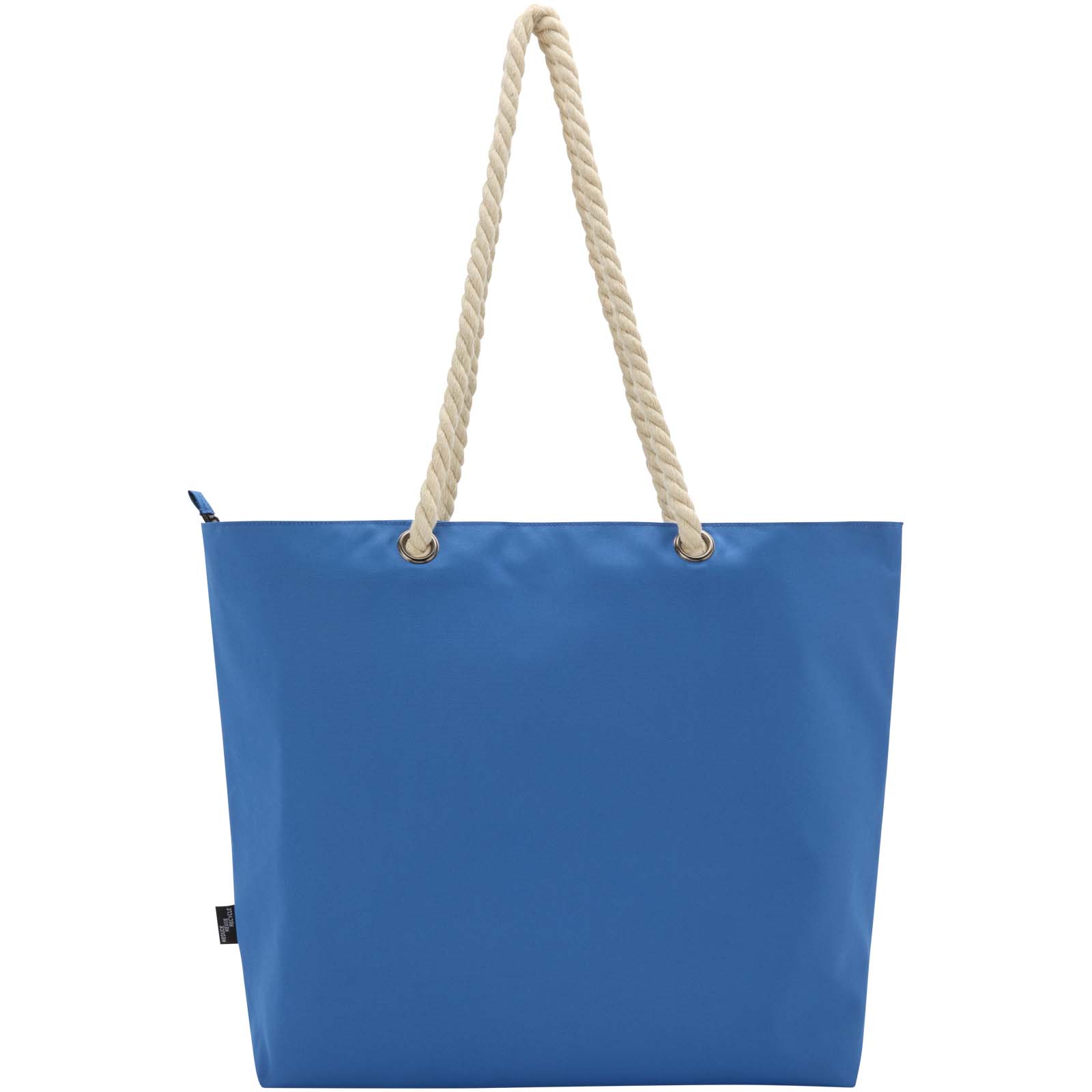 Bolsa de playa refrigeradora de material reciclado GRS con asas de cuerda Panama 23L
