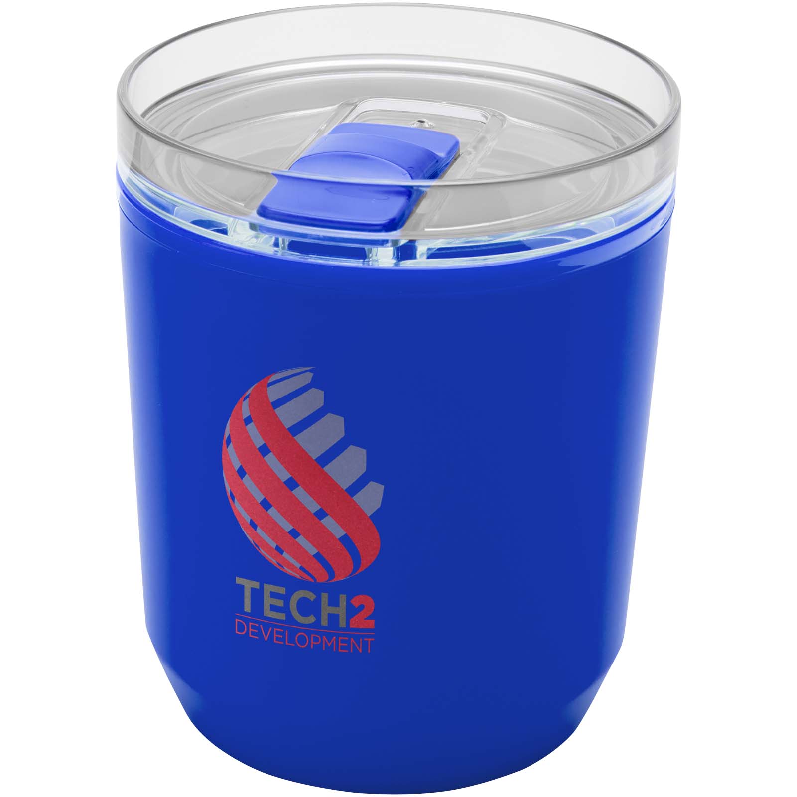 Vaso de doble pared de plástico reciclado de 180 ml Hudson