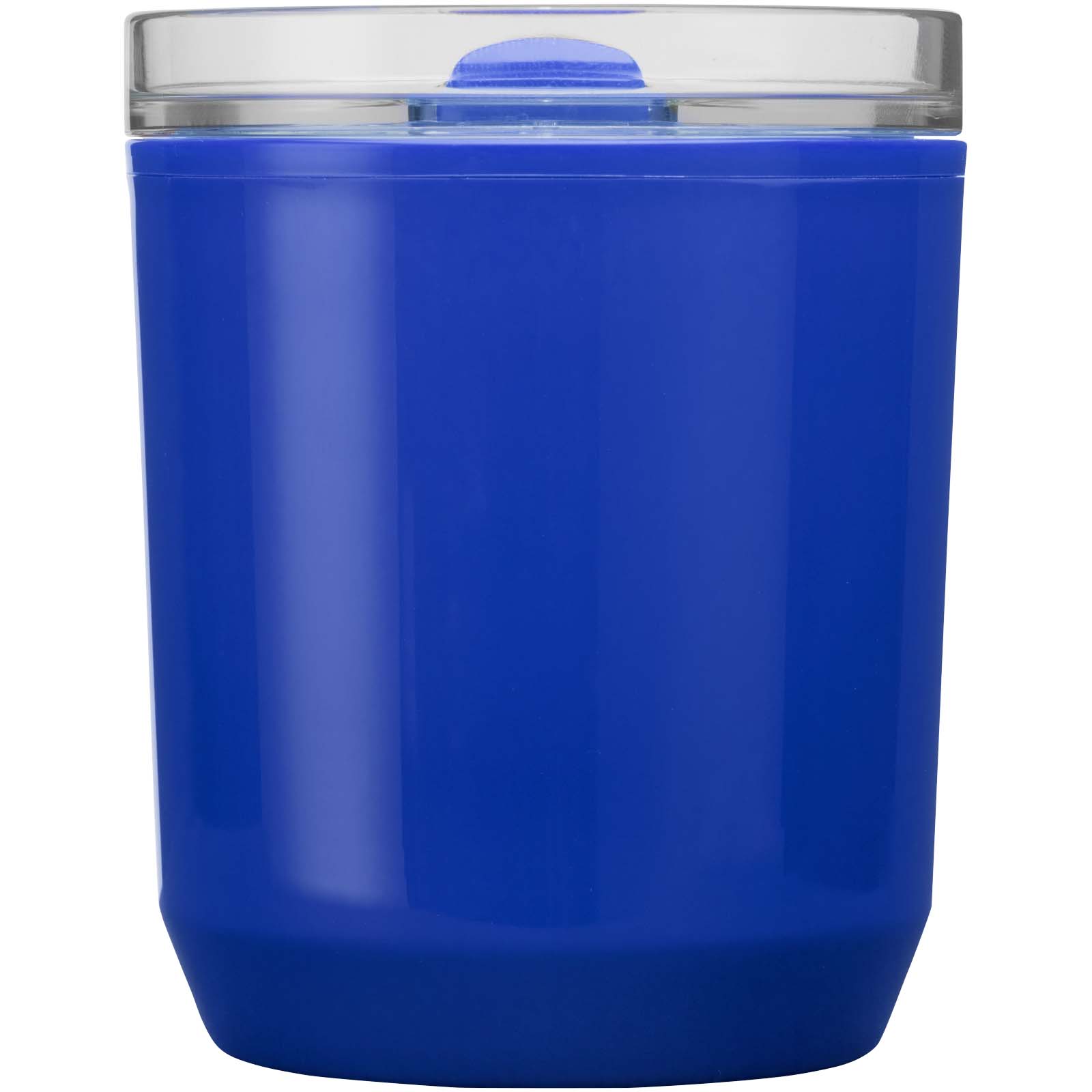 Vaso de doble pared de plástico reciclado de 180 ml Hudson