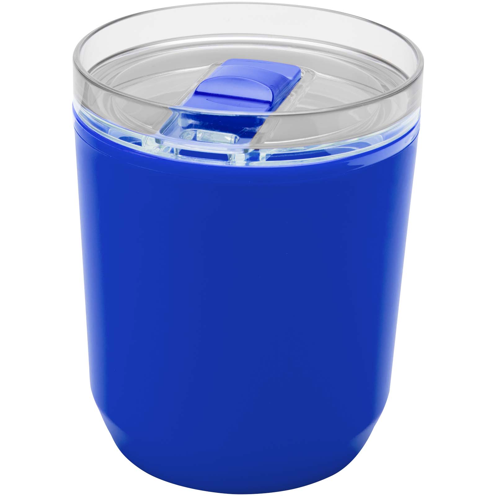 Vaso de doble pared de plástico reciclado de 180 ml Hudson