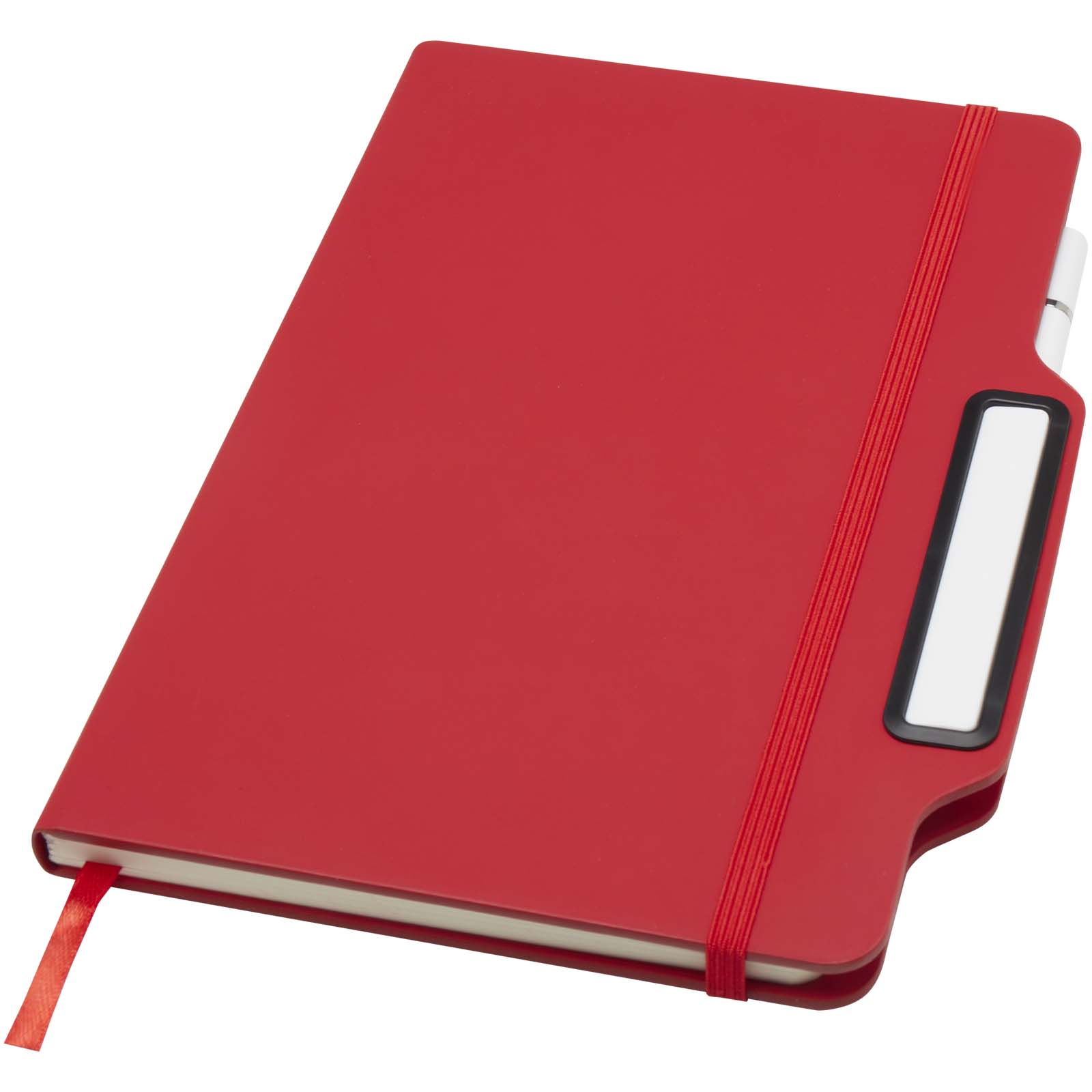 Libreta de tapa dura A5 con combinación de bolígrafo y lápiz Nexus (tinta negra)