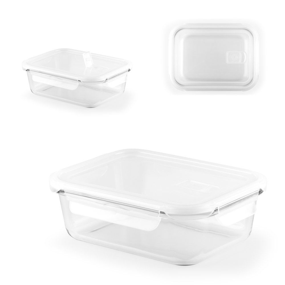 QUORIN. Caja hermética de vidrio borosilicato 1000 mL