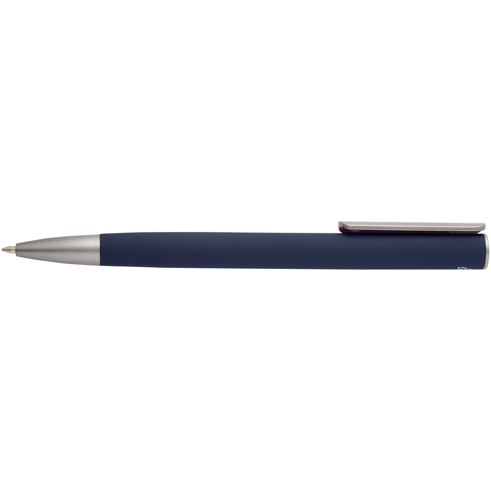 Bolígrafo de aluminio reciclado Ziguur (tinta negra)