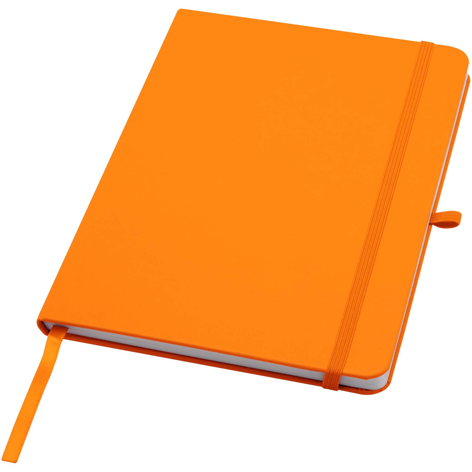 Libreta de tapa dura A5 de material reciclado con páginas rayadas Teak