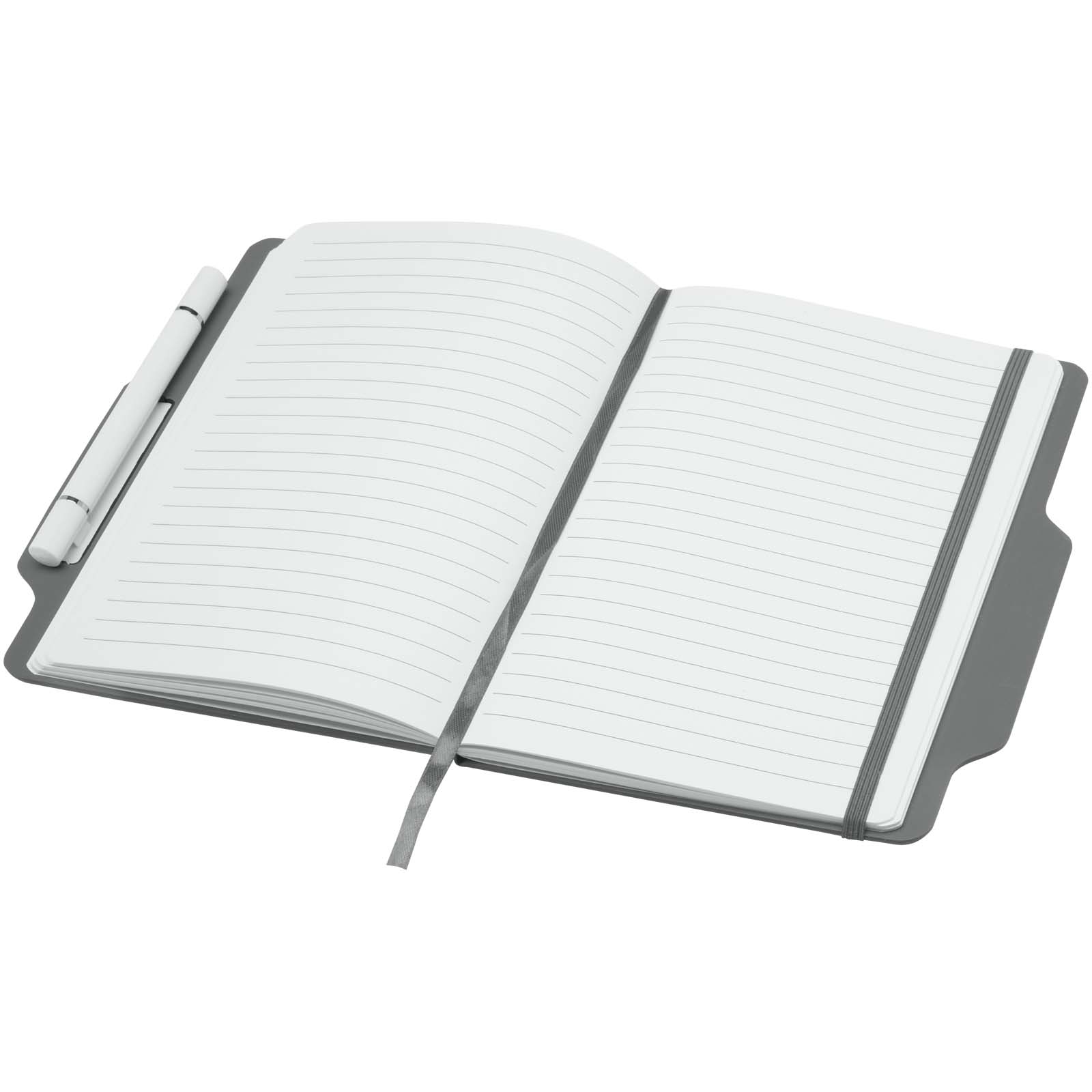 Libreta de tapa dura A5 con combinación de bolígrafo y lápiz Nexus (tinta negra)