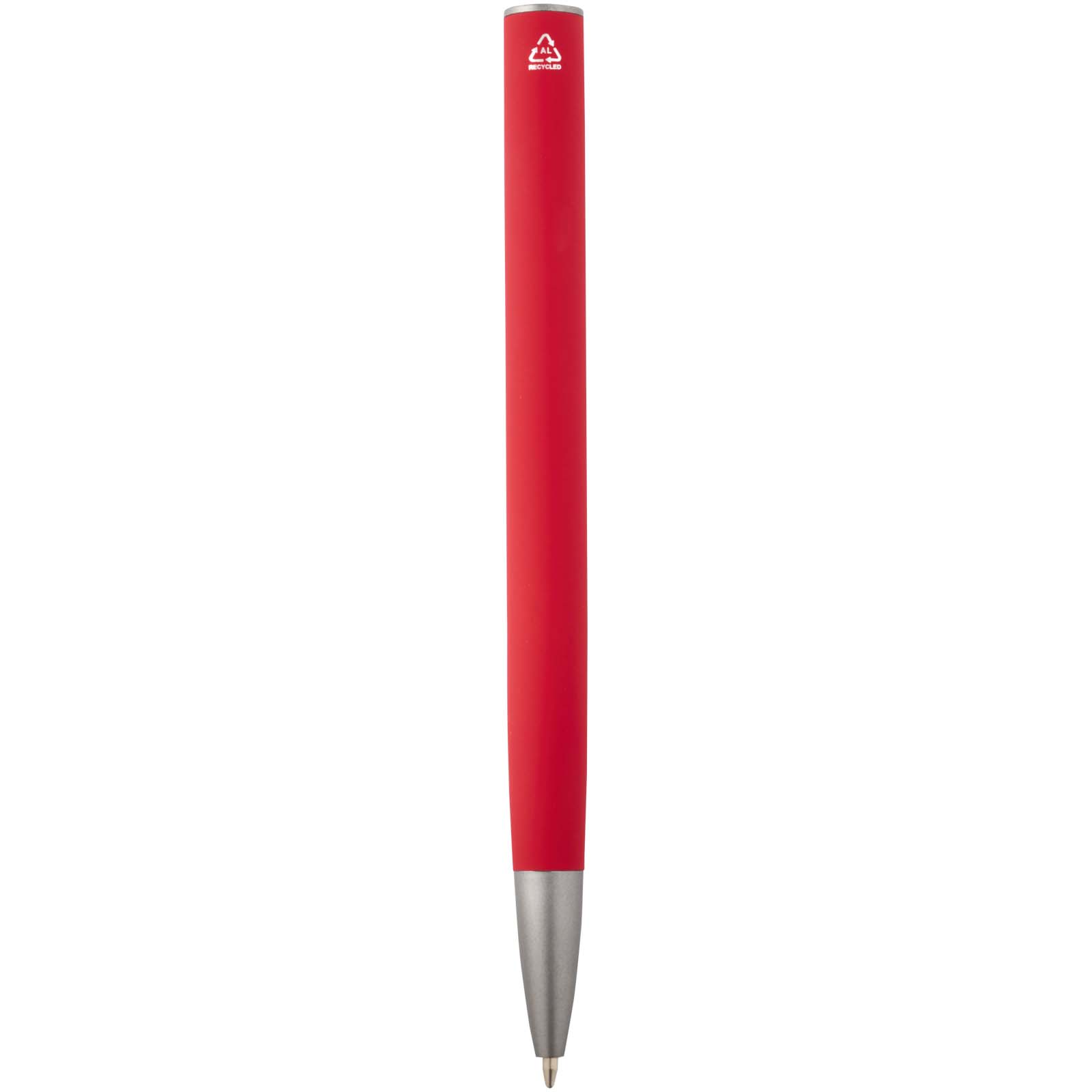 Bolígrafo de aluminio reciclado Ziguur (tinta negra)