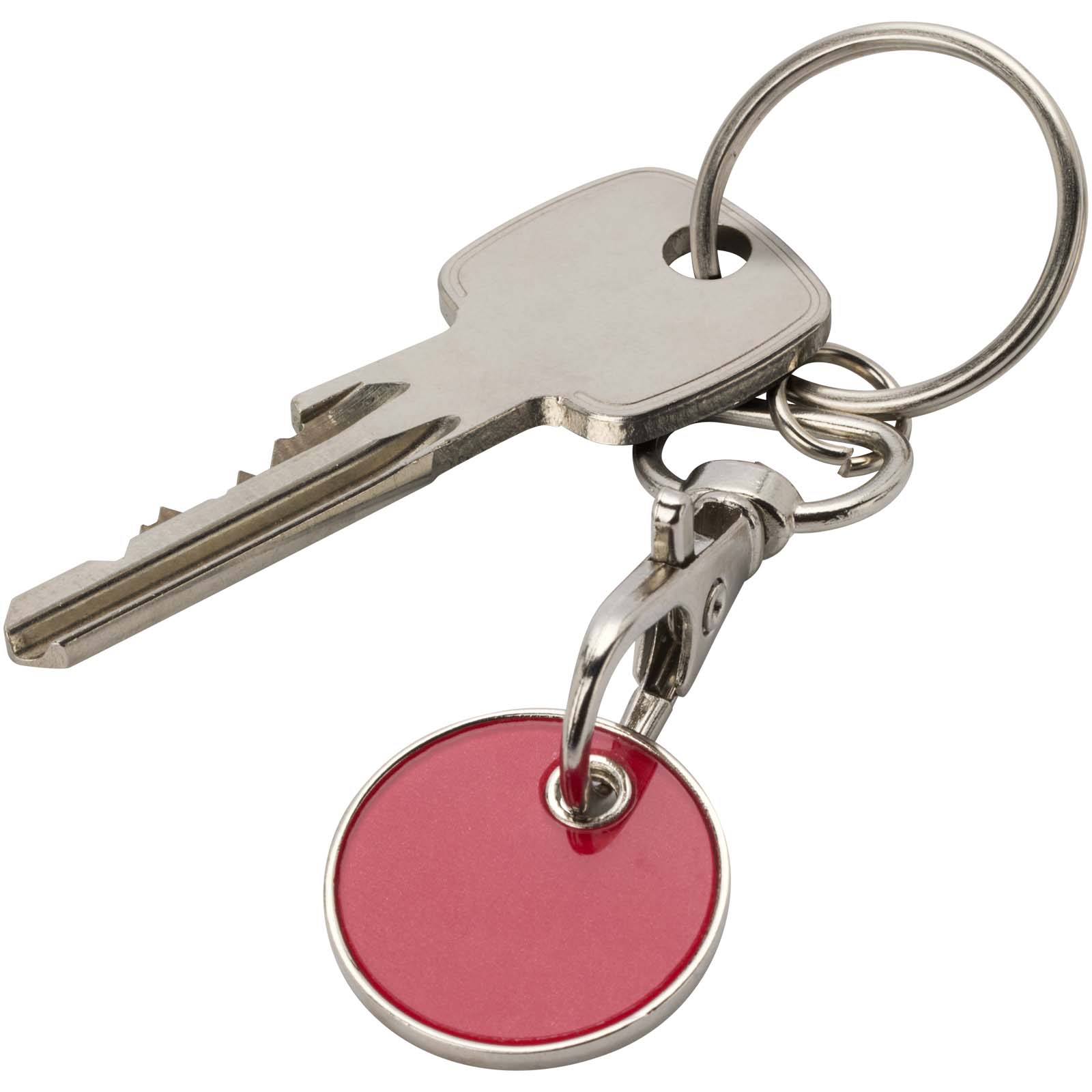 Llavero con moneda para carrito Rory