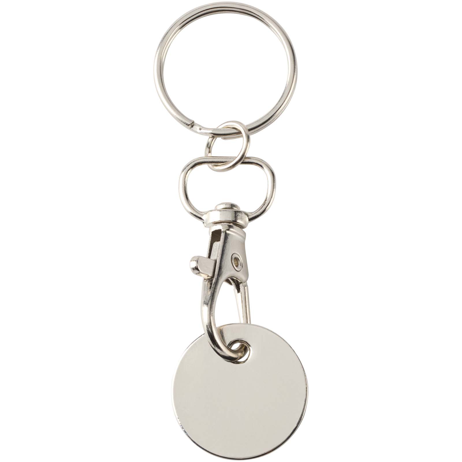 Llavero con moneda para carrito Rory