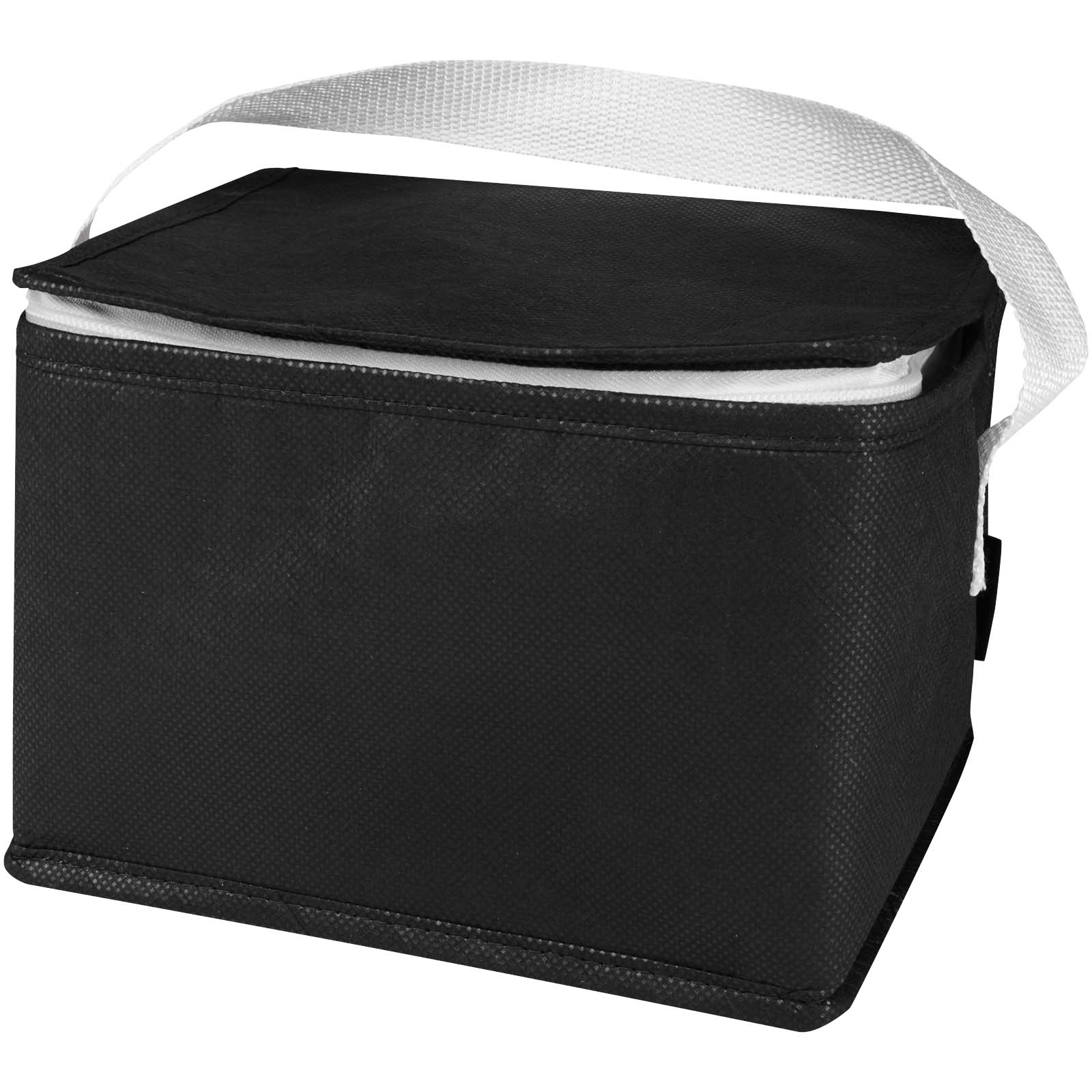 Bolsa isotérmica para 6 latas no tejida de material reciclado GRS de 4 l Spectrum