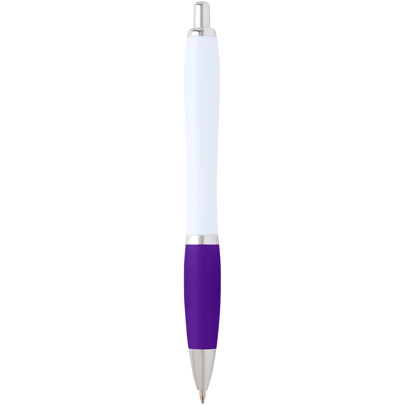 Bolígrafo de plástico reciclado Nash (tinta negra)