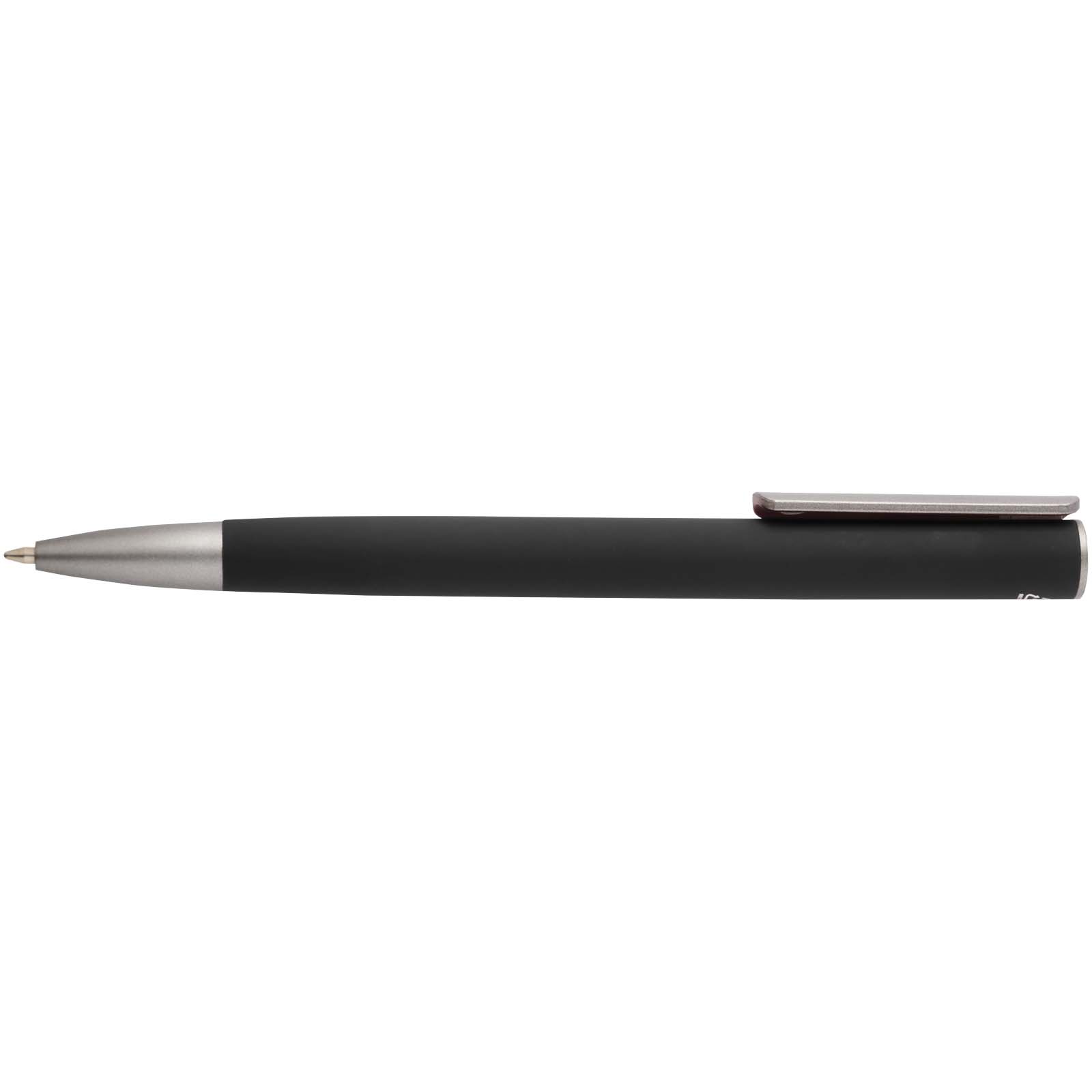 Bolígrafo de aluminio reciclado Ziguur (tinta negra)
