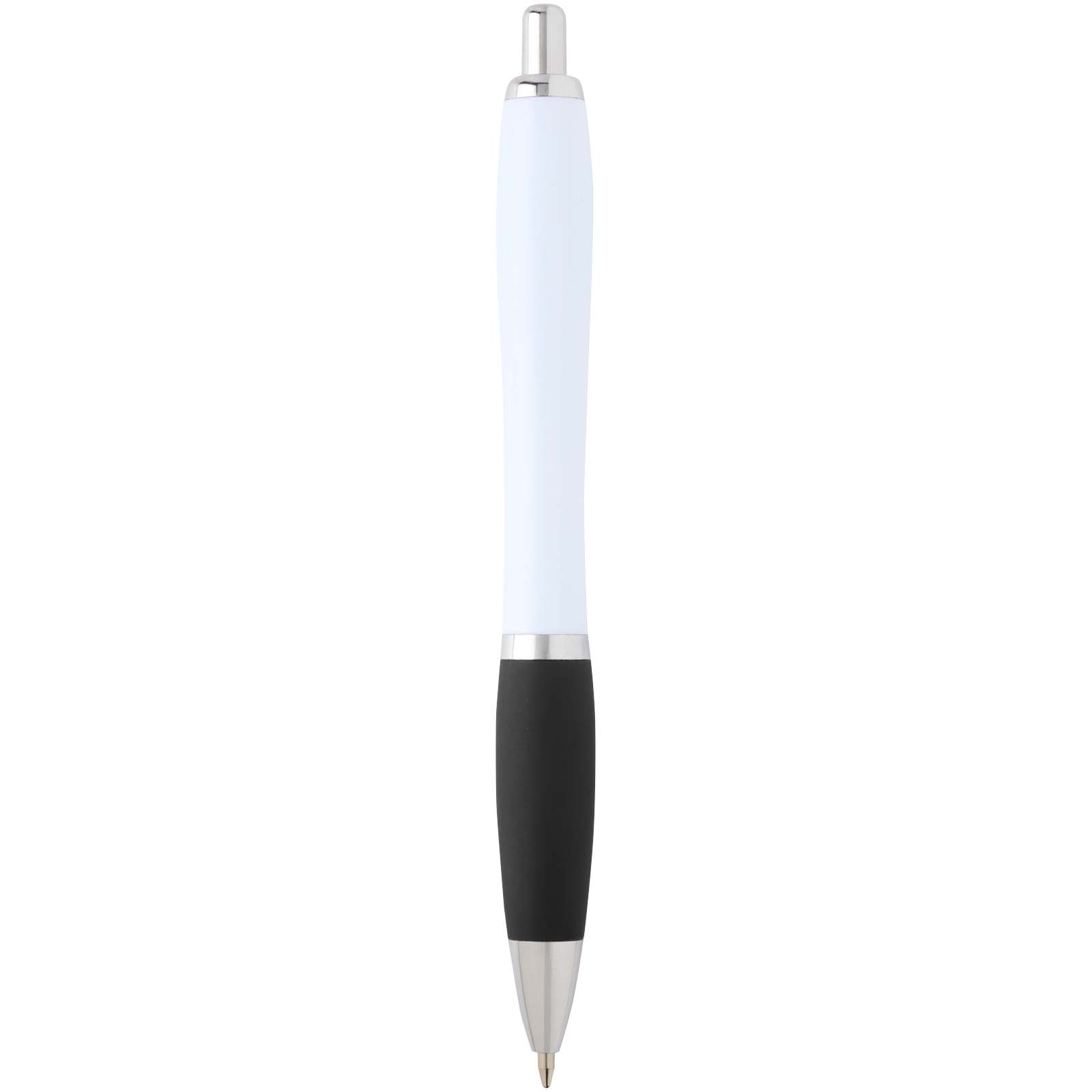Bolígrafo de plástico reciclado Nash (tinta negra)