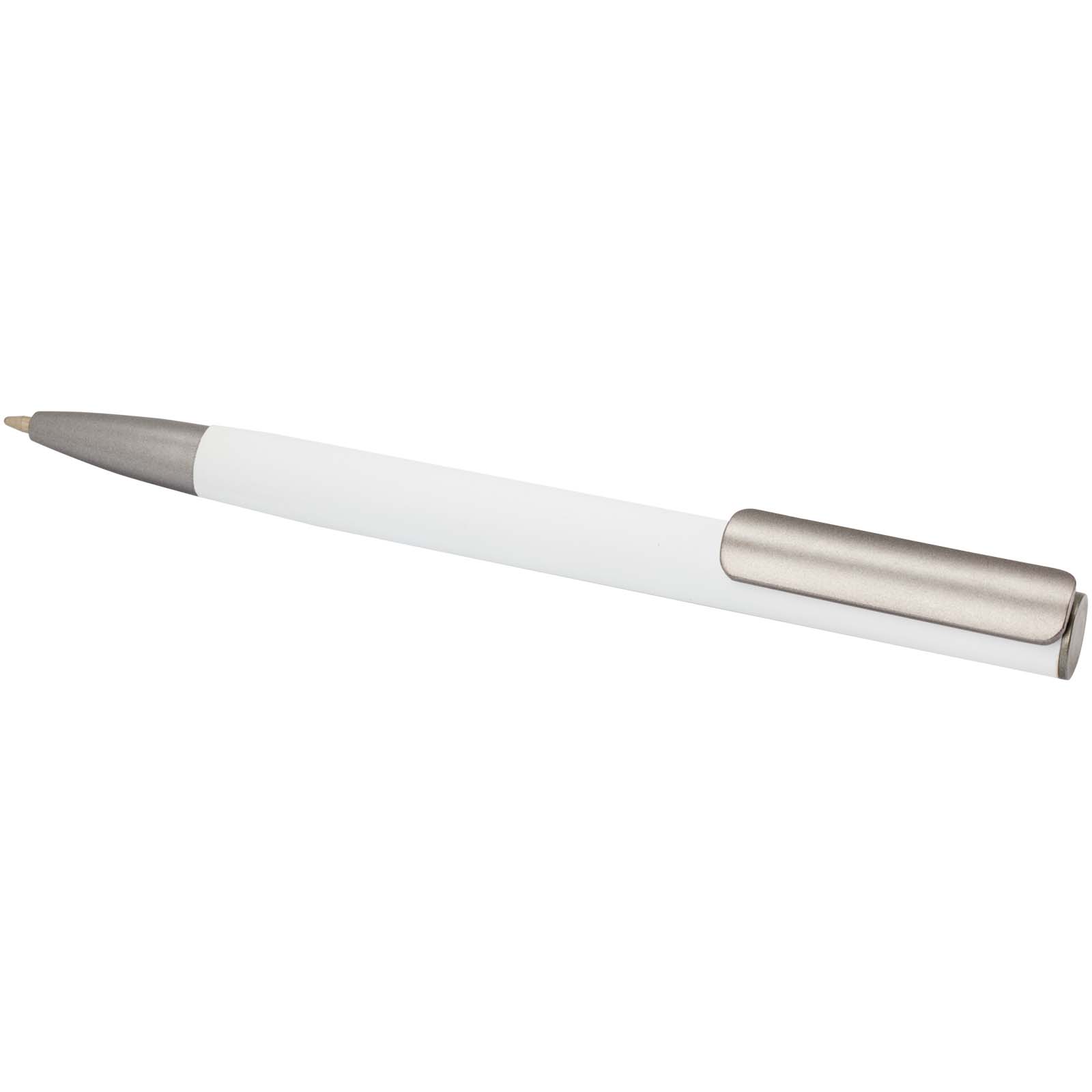 Bolígrafo de aluminio reciclado Ziguur (tinta negra)