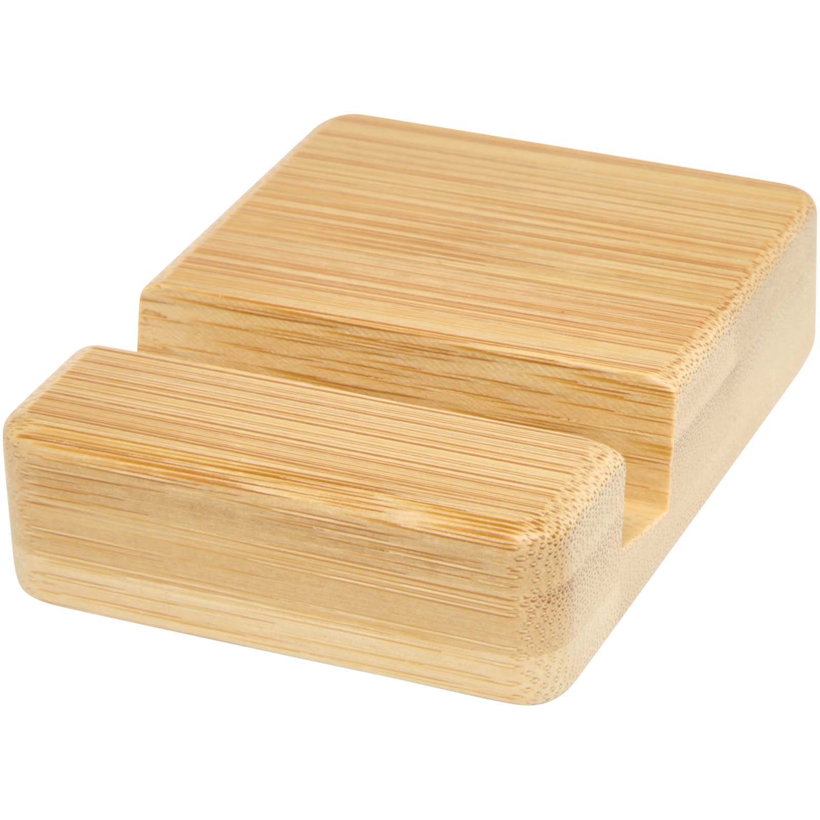 Soporte para teléfono de bambú Ebla