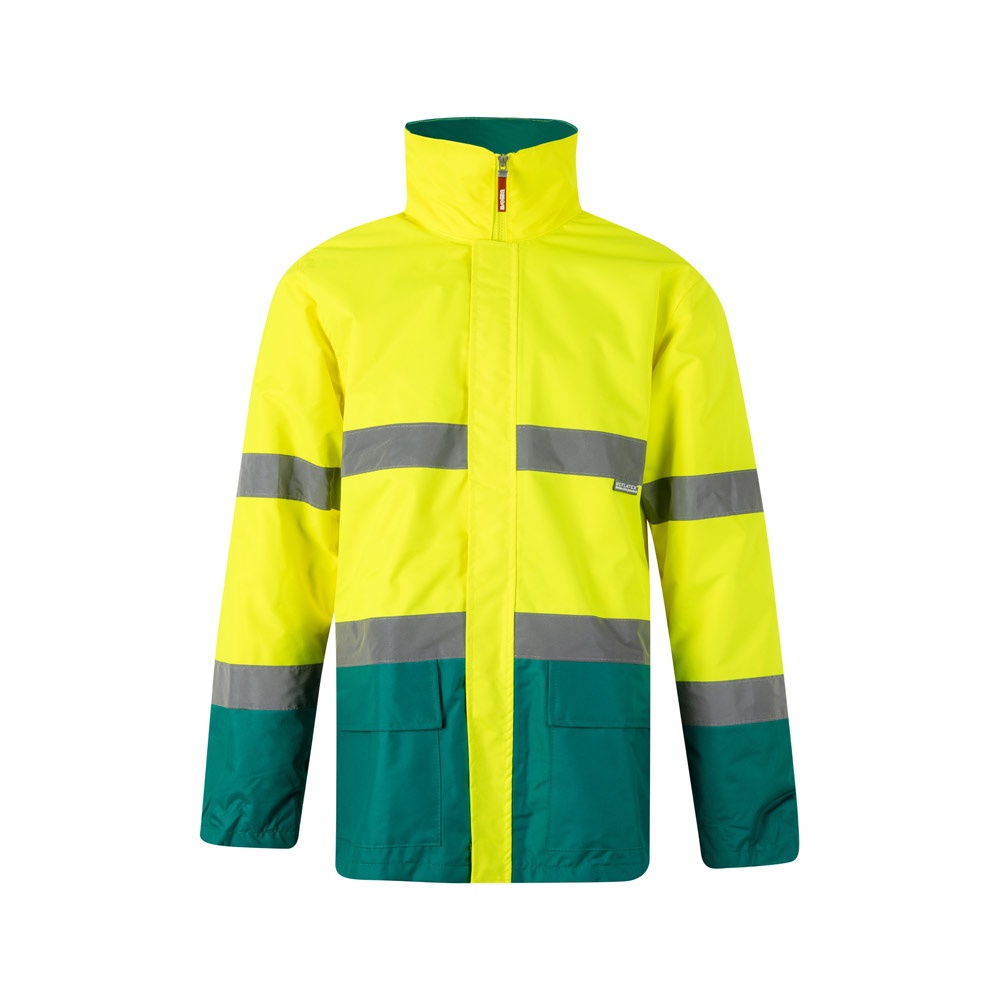 VL THEMIS LARGE. Parka bicolor (190g/m²), en poliéster (100%), con revestimiento de PU