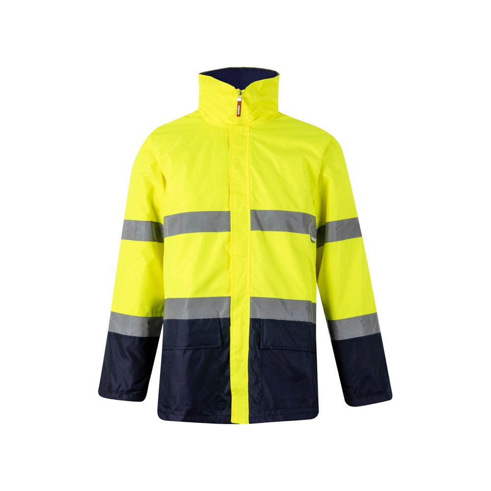 VL THEMIS LARGE. Parka bicolor (190g/m²), en poliéster (100%), con revestimiento de PU