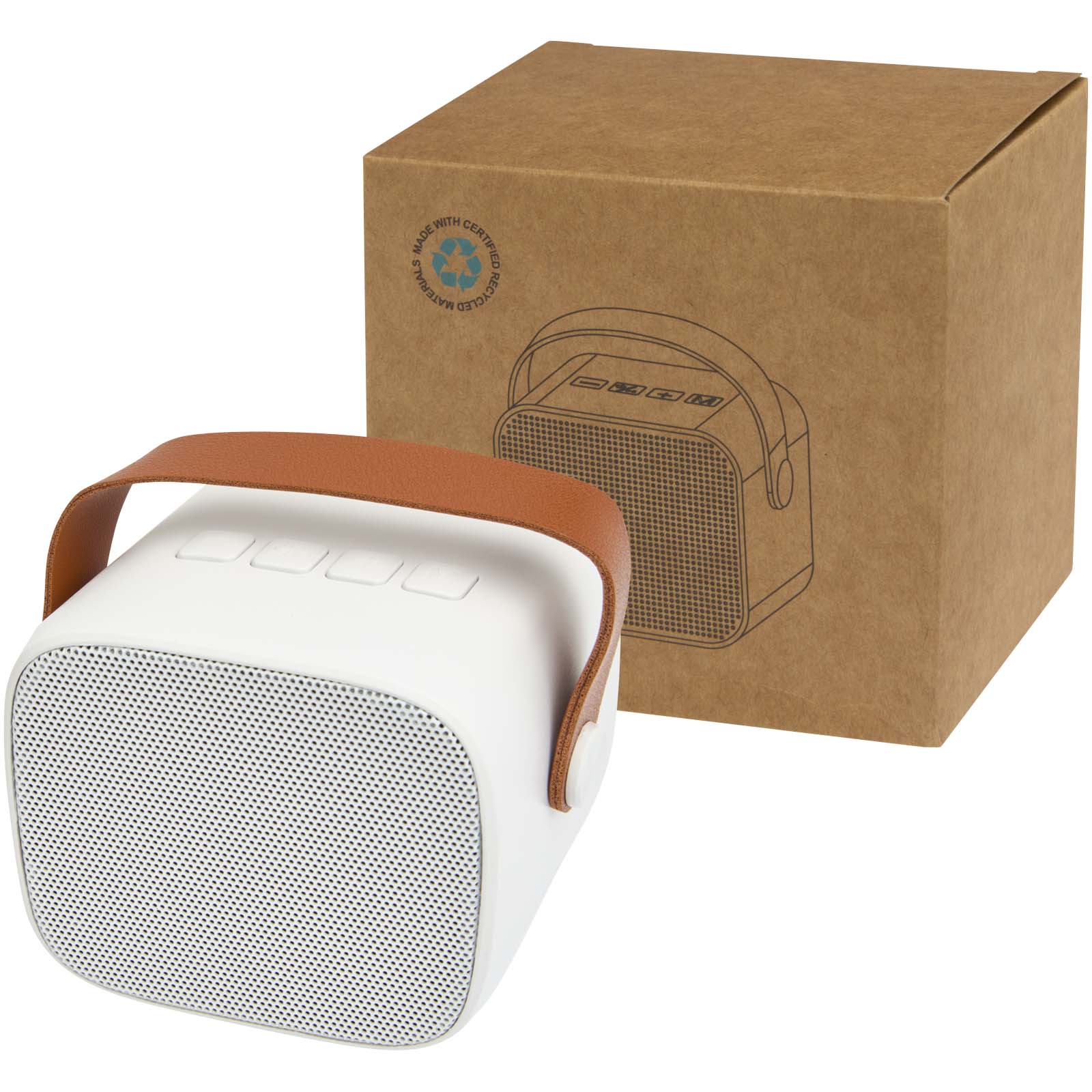 Altavoz inalámbrico de 3 W de plástico reciclado Diya