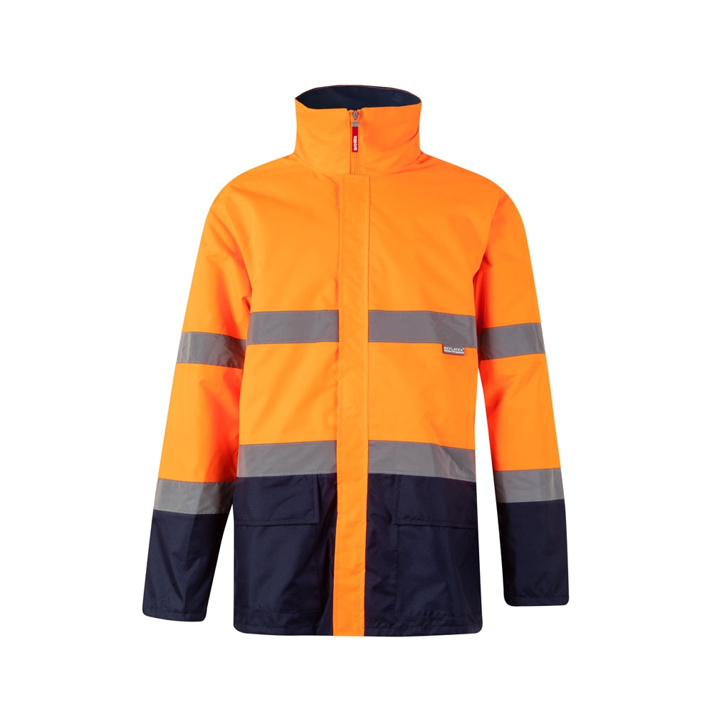 VL THEMIS LARGE. Parka bicolor (190g/m²), en poliéster (100%), con revestimiento de PU
