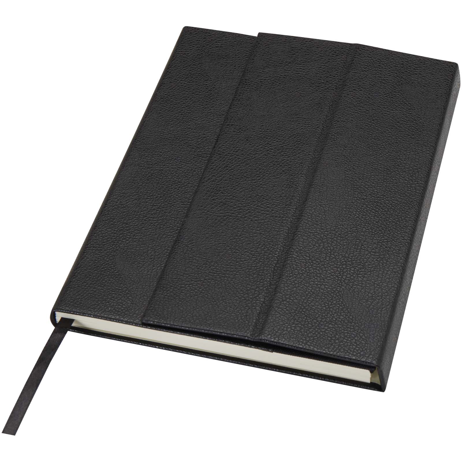 Libreta de tapa dura A5 de cuero regenerado Alejandra