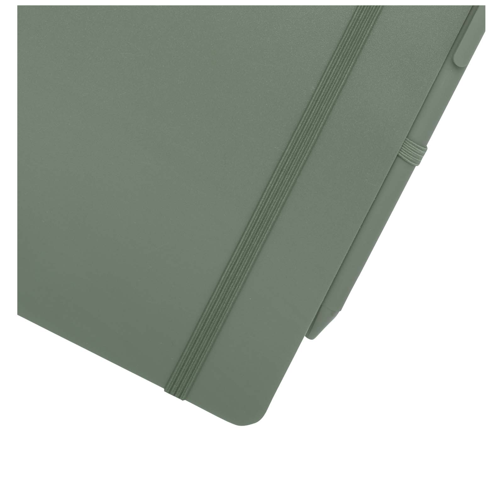 Libreta de tapa dura A5 de plástico procedente del océano con bolígrafo Thalaasa (tinta negra)