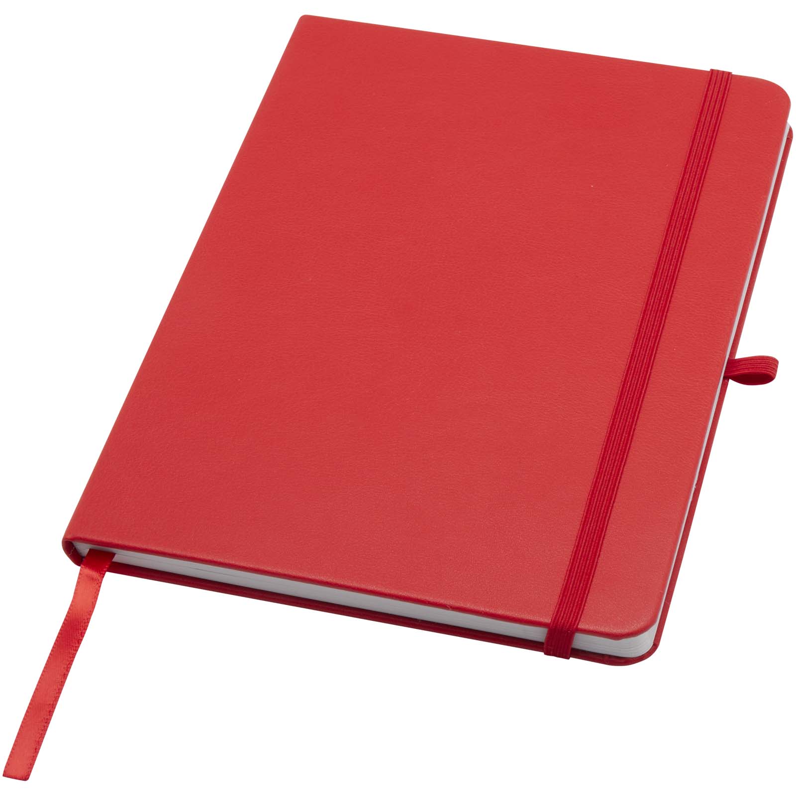 Libreta de tapa dura A5 de material reciclado con páginas rayadas Teak