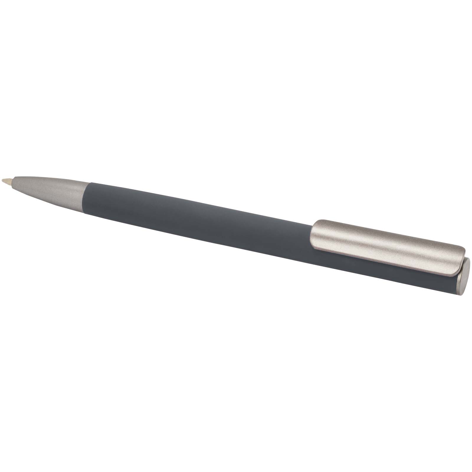 Bolígrafo de aluminio reciclado Ziguur (tinta negra)