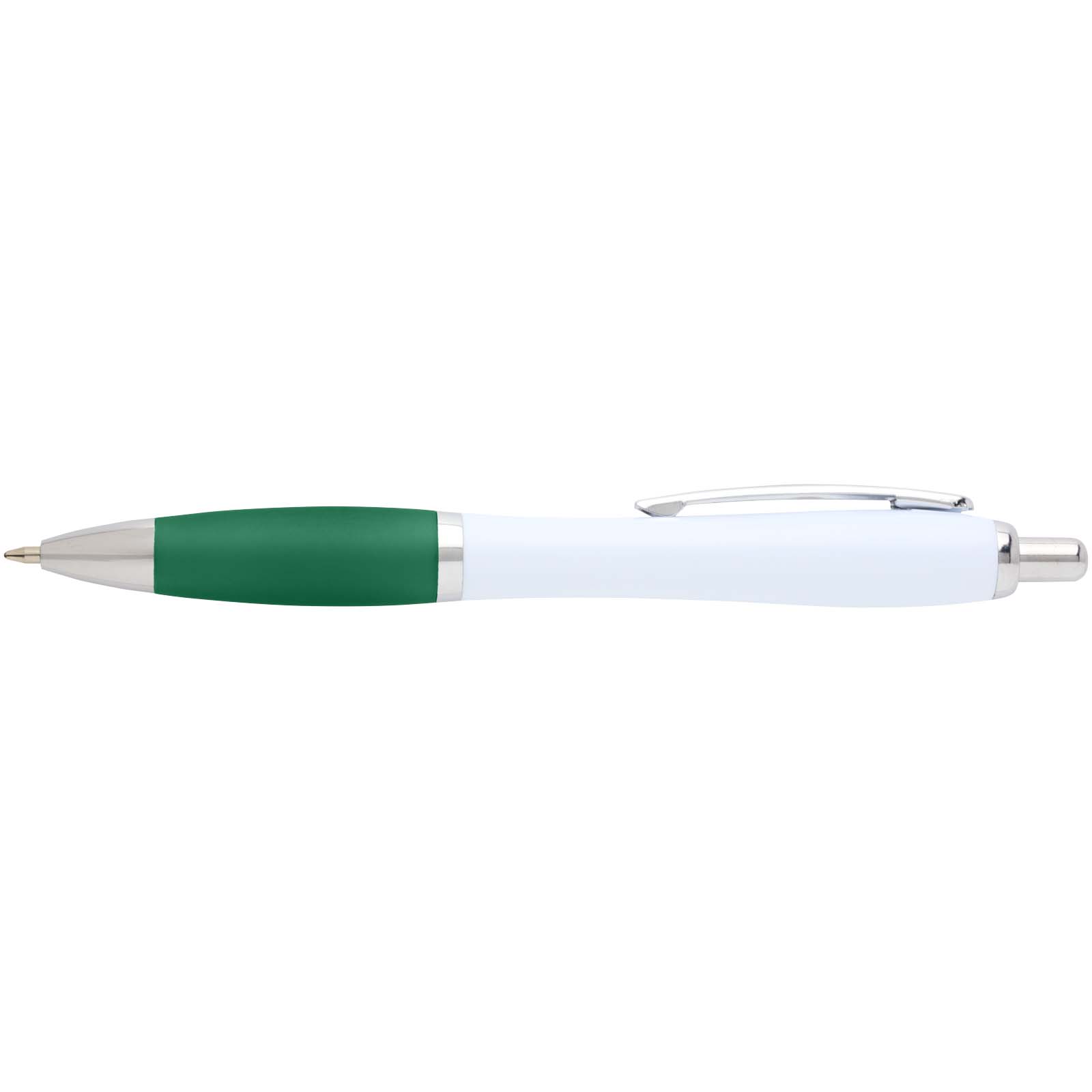 Bolígrafo de plástico reciclado Nash (tinta negra)