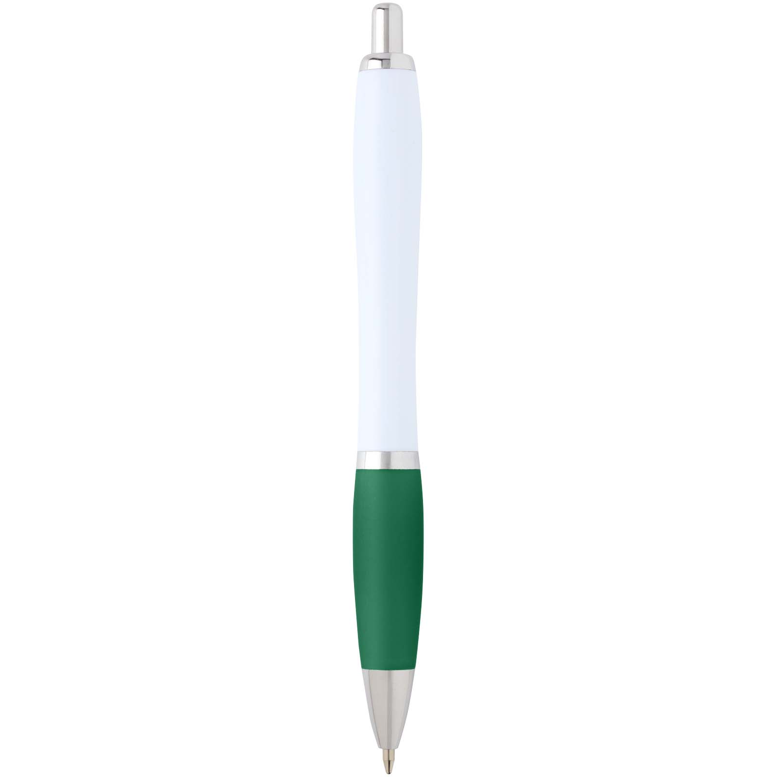 Bolígrafo de plástico reciclado Nash (tinta negra)