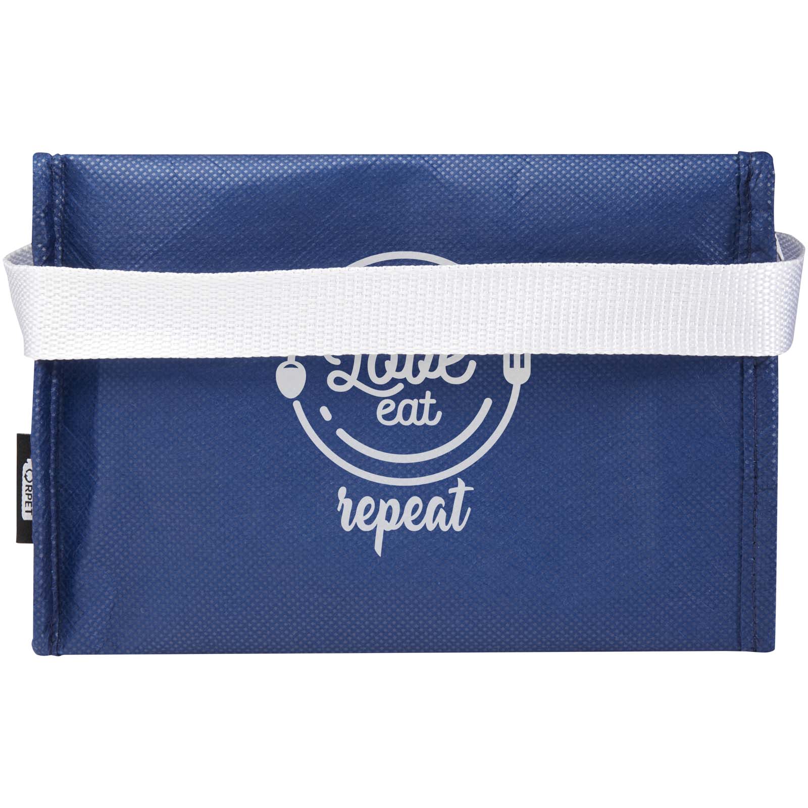 Bolsa isotérmica para 6 latas no tejida de material reciclado GRS de 4 l Spectrum