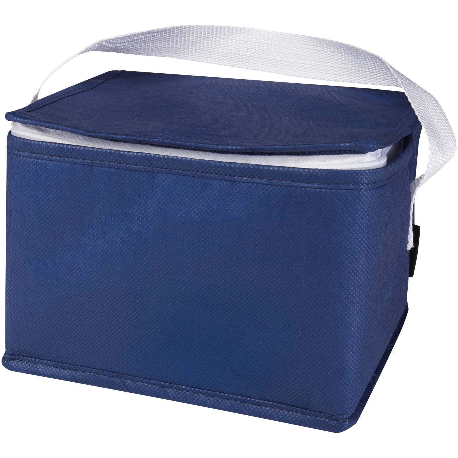 Bolsa isotérmica para 6 latas no tejida de material reciclado GRS de 4 l Spectrum