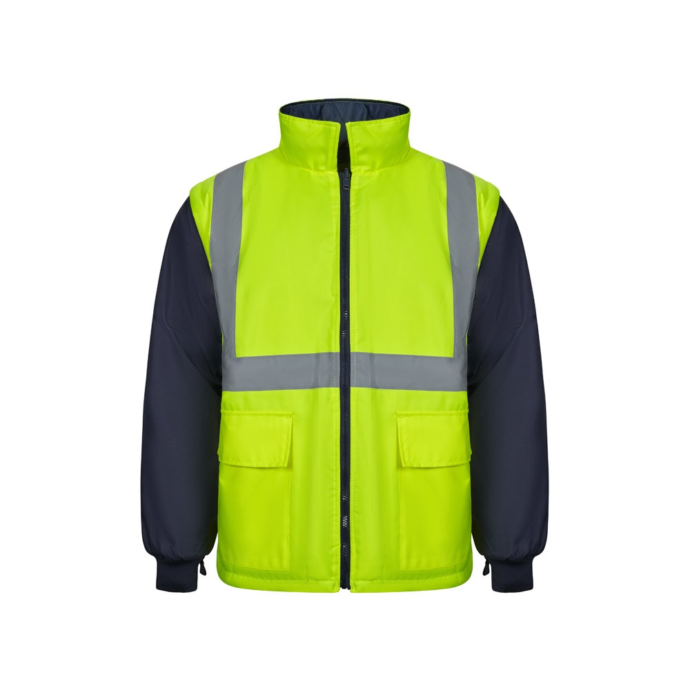 VL JUNO. Parka 4 en 1 bicolor (180g/m²), en poliéster (100%) con revestimiento de PU