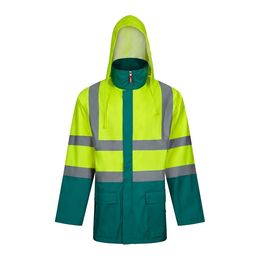 VL JUNO. Parka 4 en 1 bicolor (180g/m²), en poliéster (100%) con revestimiento de PU