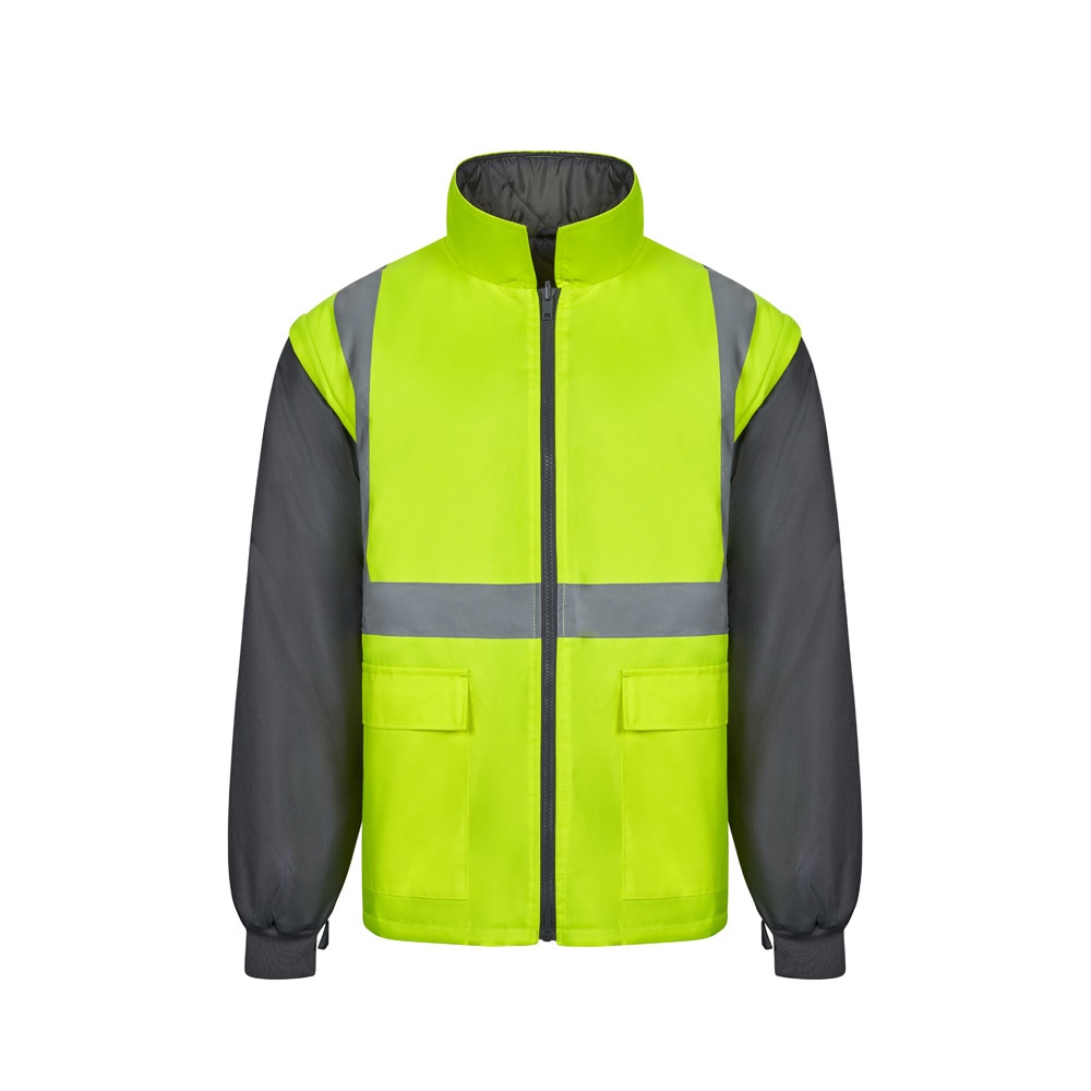 VL JUNO. Parka 4 en 1 bicolor (180g/m²), en poliéster (100%) con revestimiento de PU