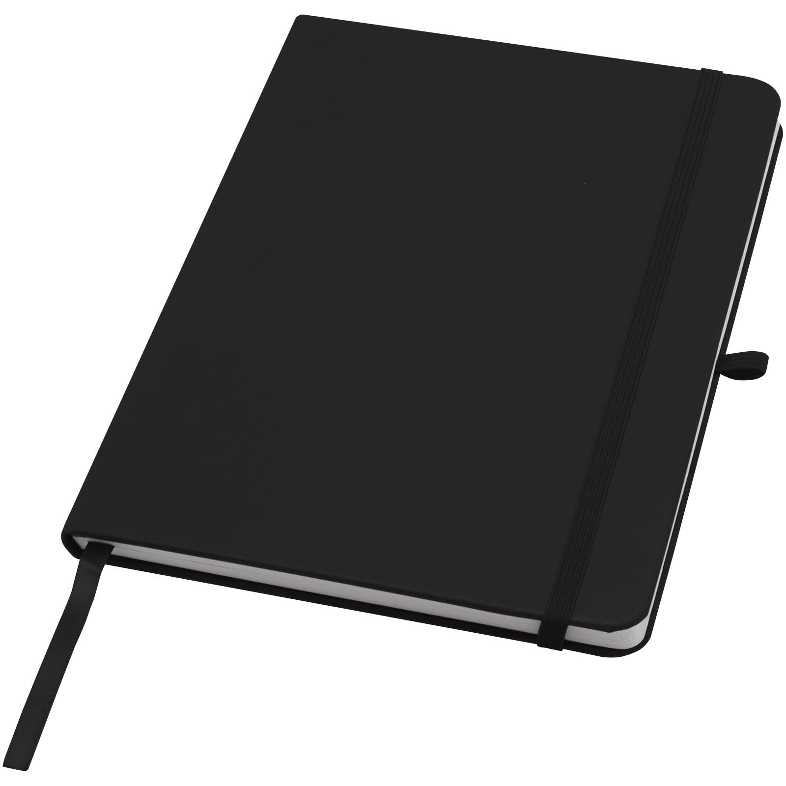 Libreta de tapa dura A5 de material reciclado con páginas rayadas Teak
