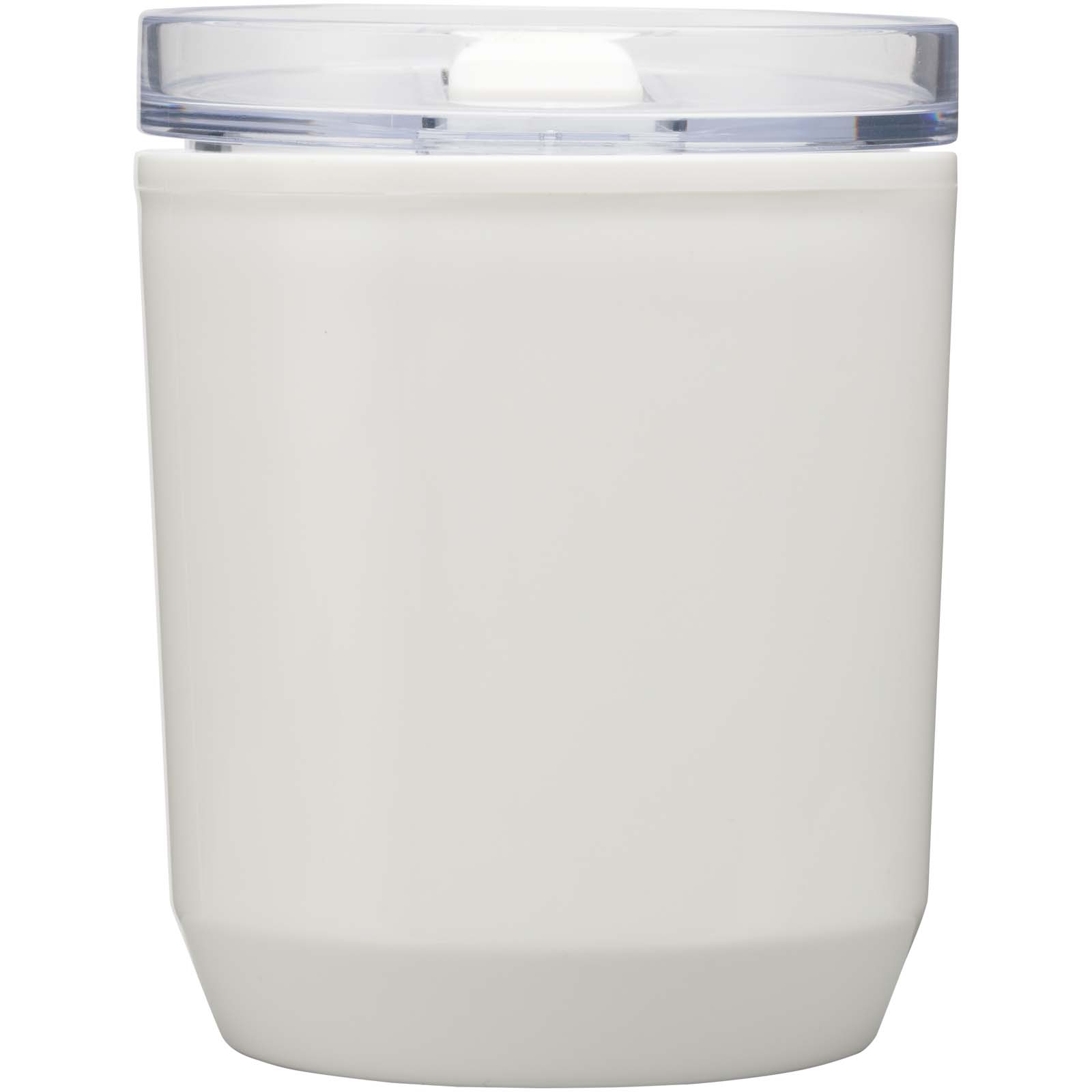 Vaso de doble pared de plástico reciclado de 180 ml Hudson