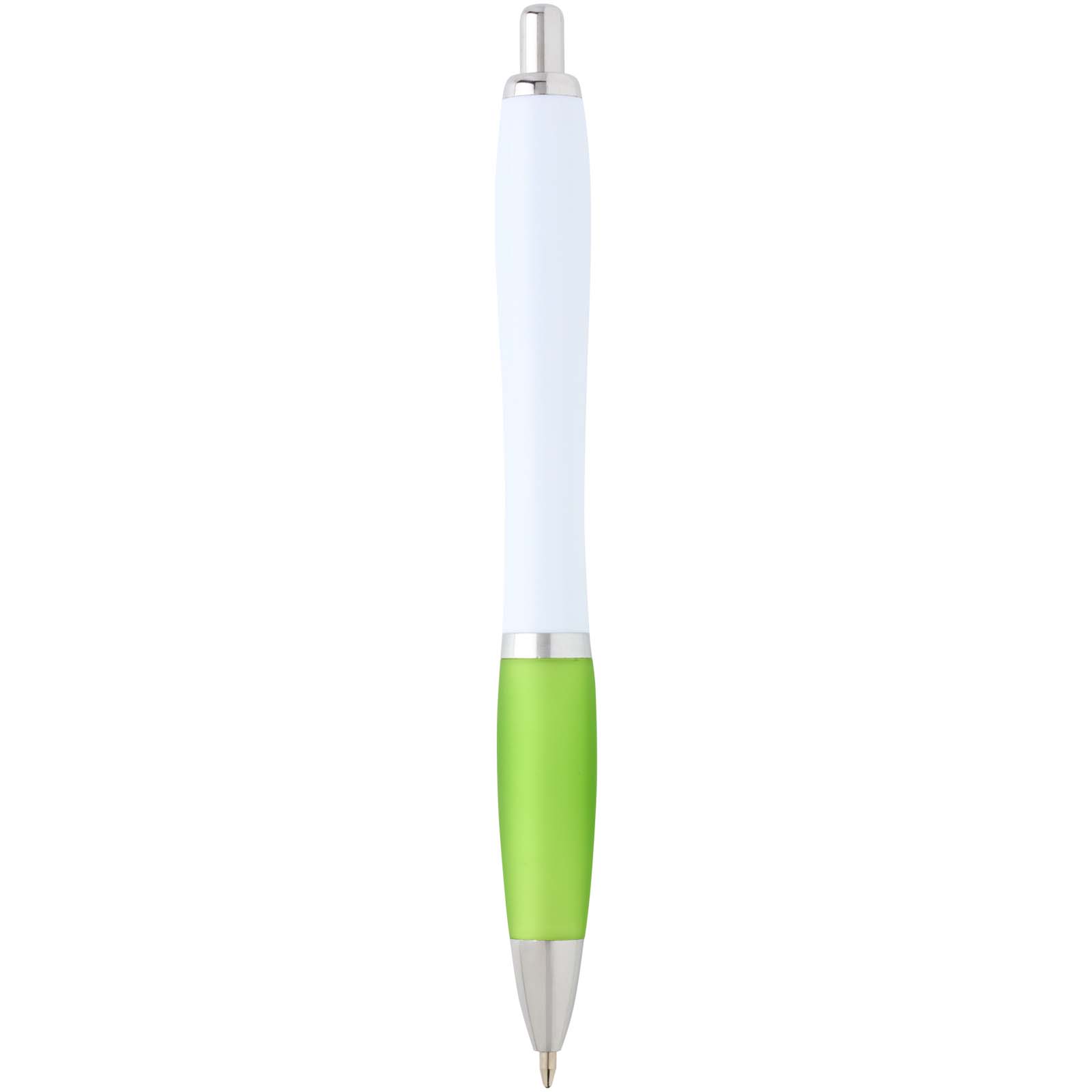 Bolígrafo de plástico reciclado Nash (tinta negra)
