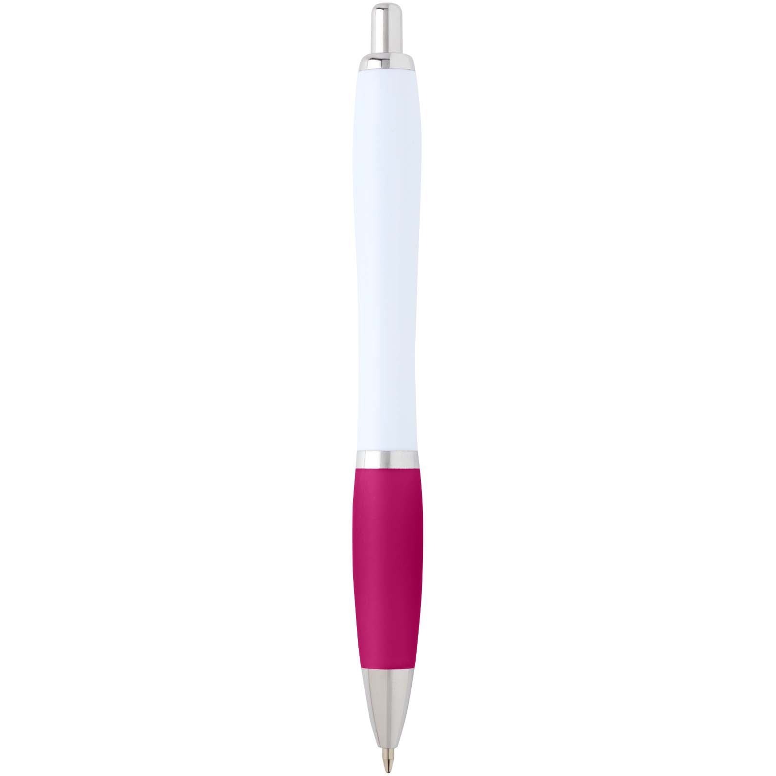 Bolígrafo de plástico reciclado Nash (tinta negra)